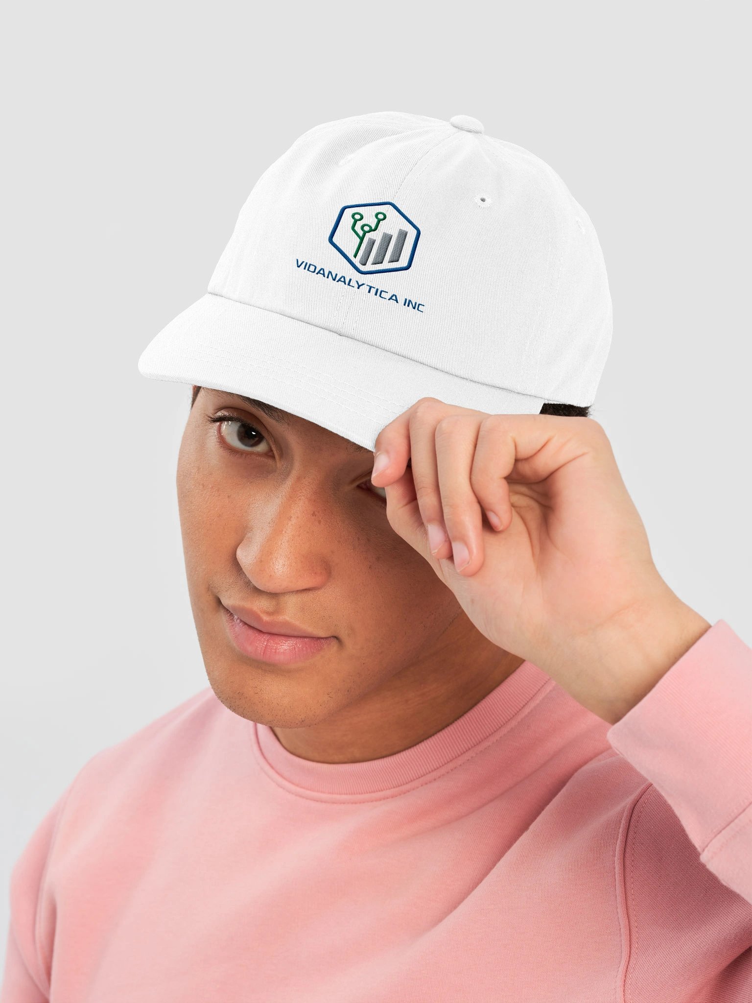 VIDANALYTICA INC Hat - White product image (5)