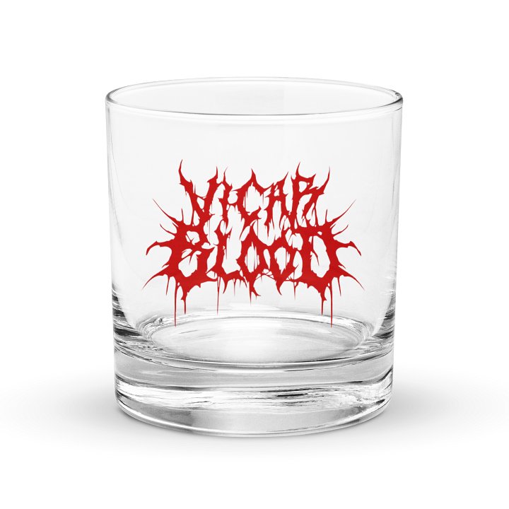 Vicar Blood Rocks Glass product image (1)
