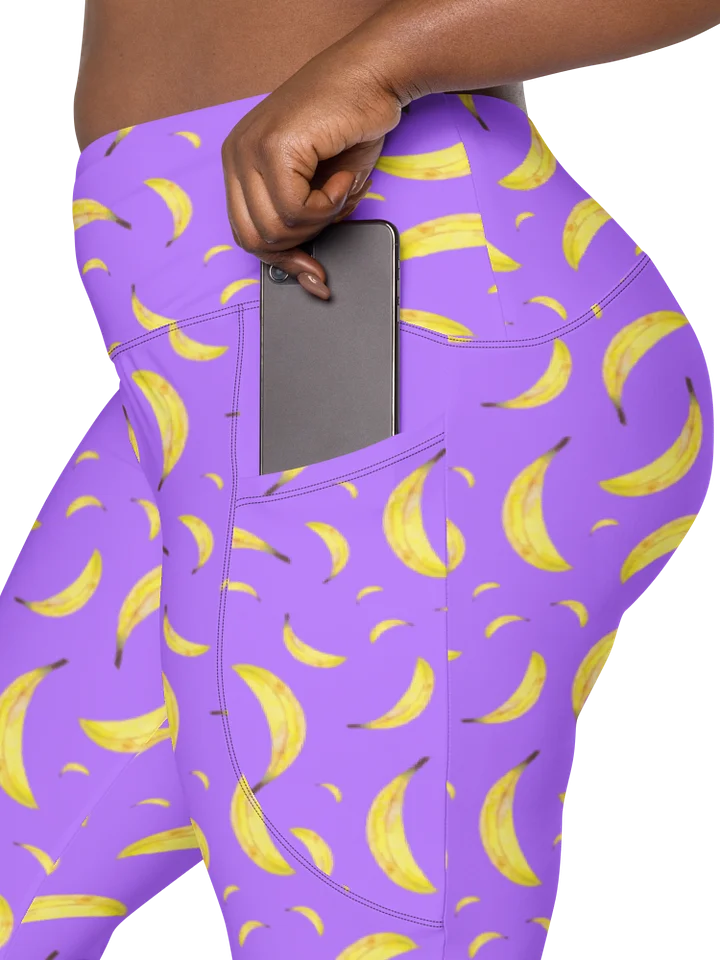 Bananapalooza purple leggings product image (1)