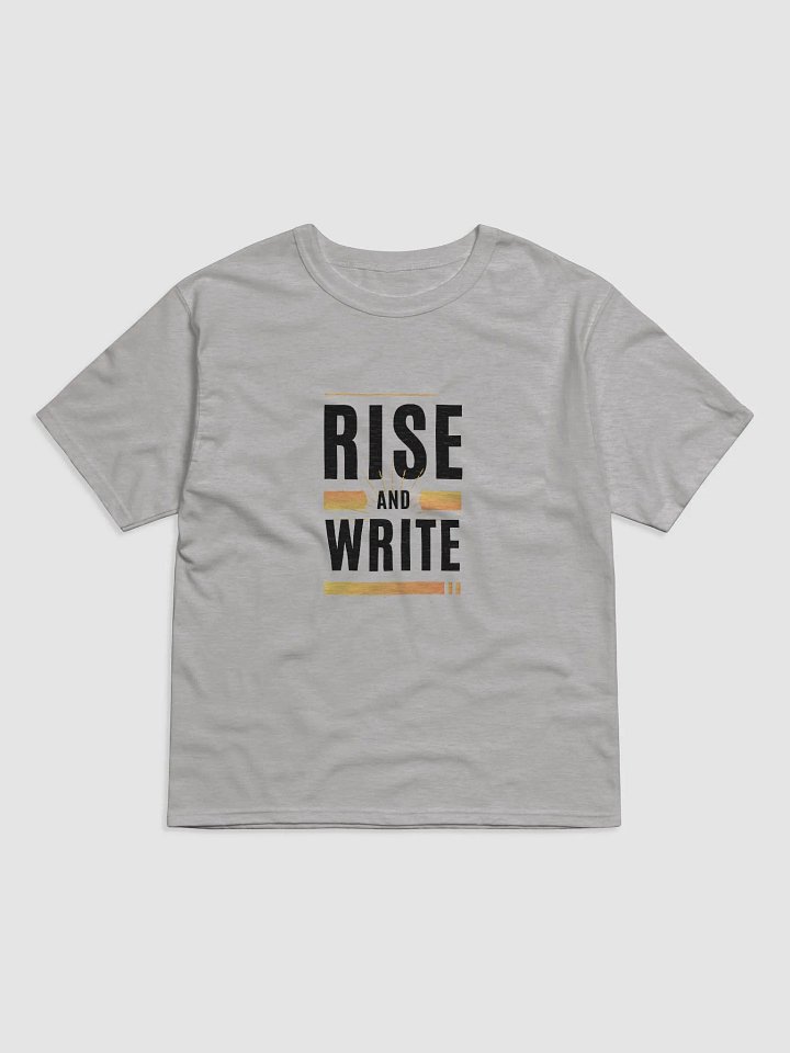 Rise and Write Relaxed T-shirt product image (2)