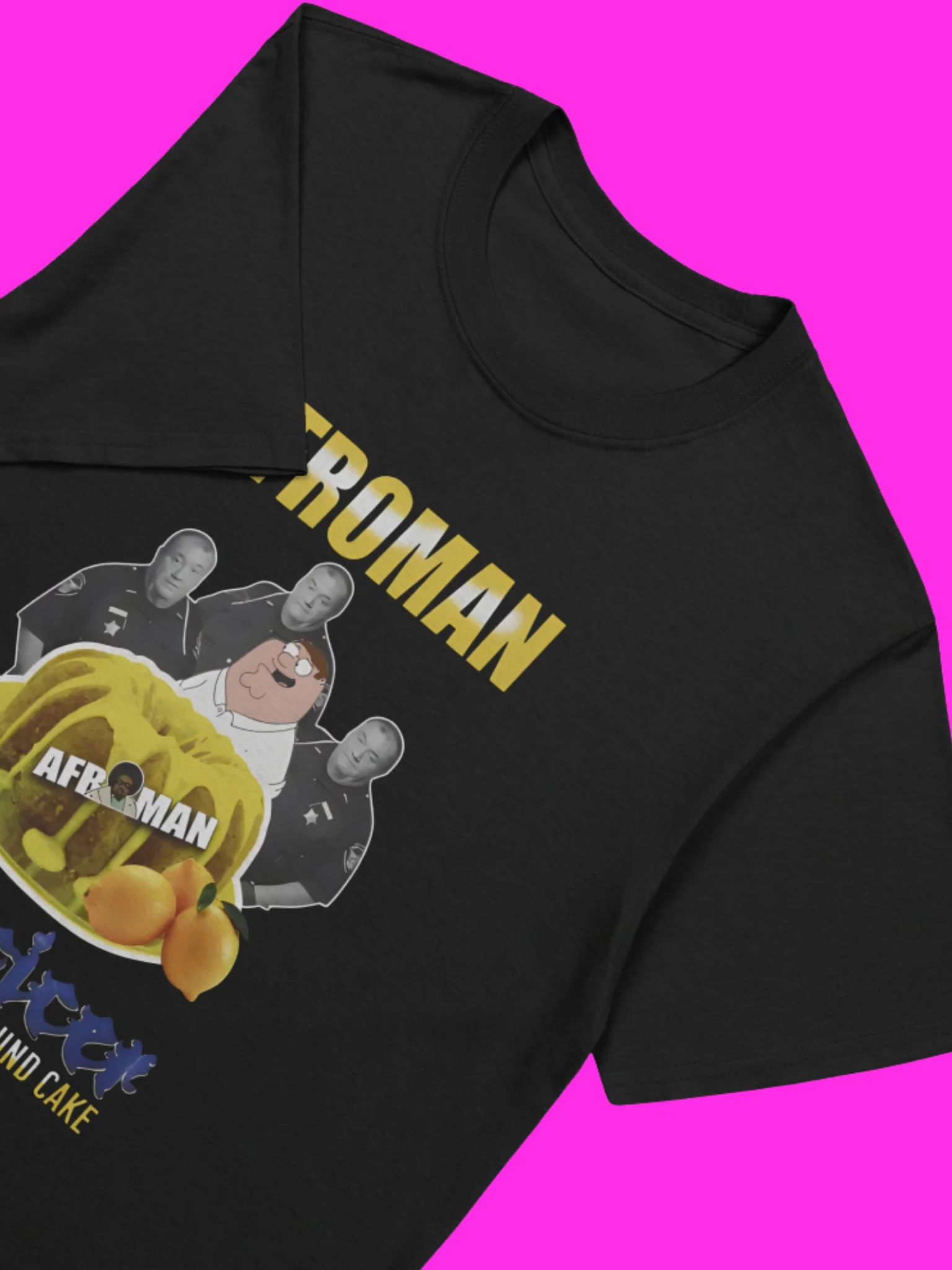Lemon Pound Cake Afroman T-Shirt product image (114)