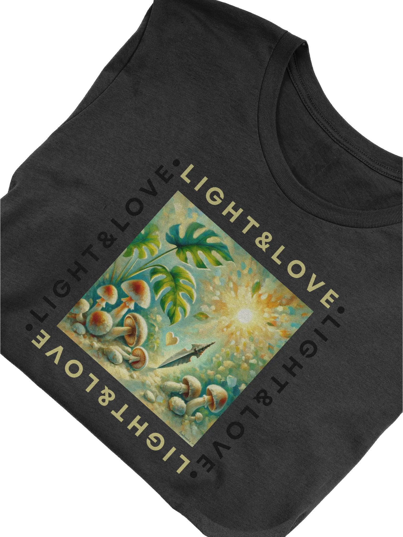 Light & Love Tee: Brush Strokes of Brilliance product image (1)
