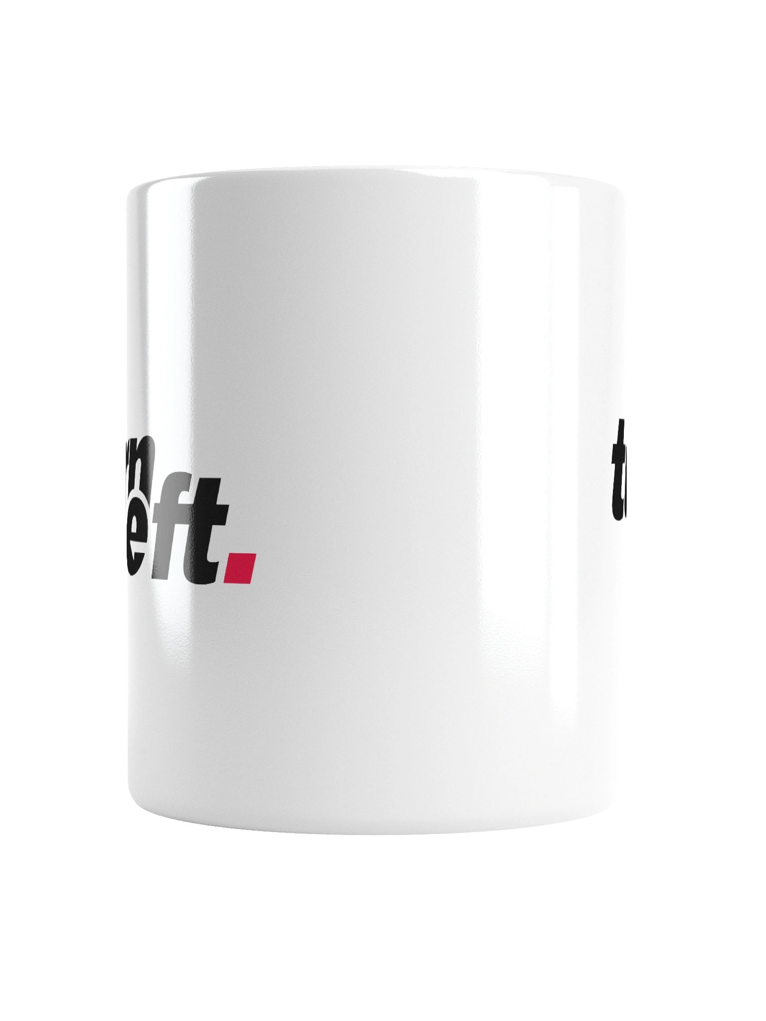 Turn Left Mug - White product image (4)