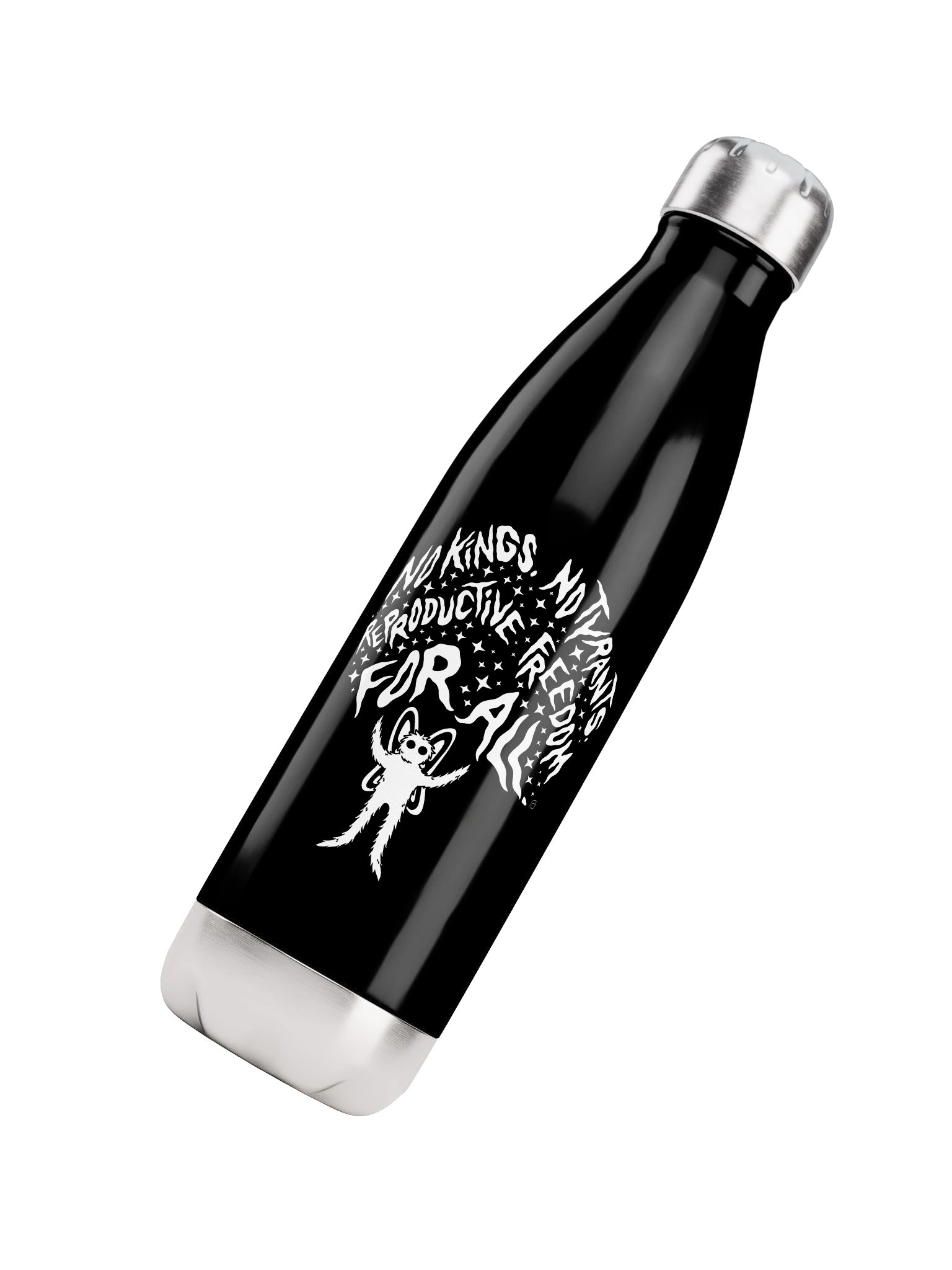 No Tyrants, No Kings Water Bottle — West Virginia product image (4)