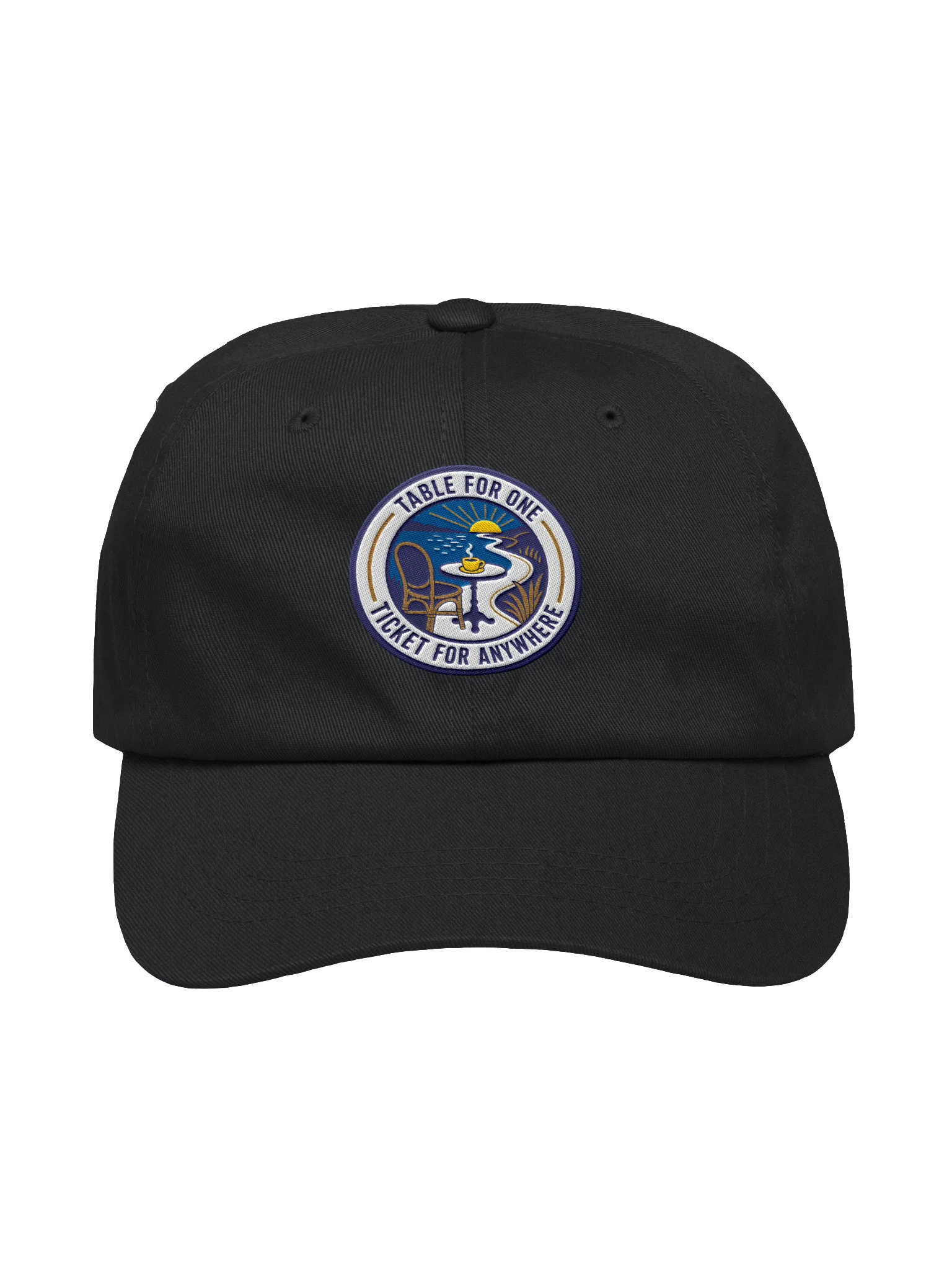 Table for One Embroidered Travel Cap product image (1)