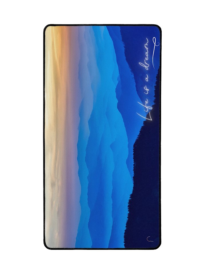 Dreamscape Blue™ Extended Desk Mat product image (2)