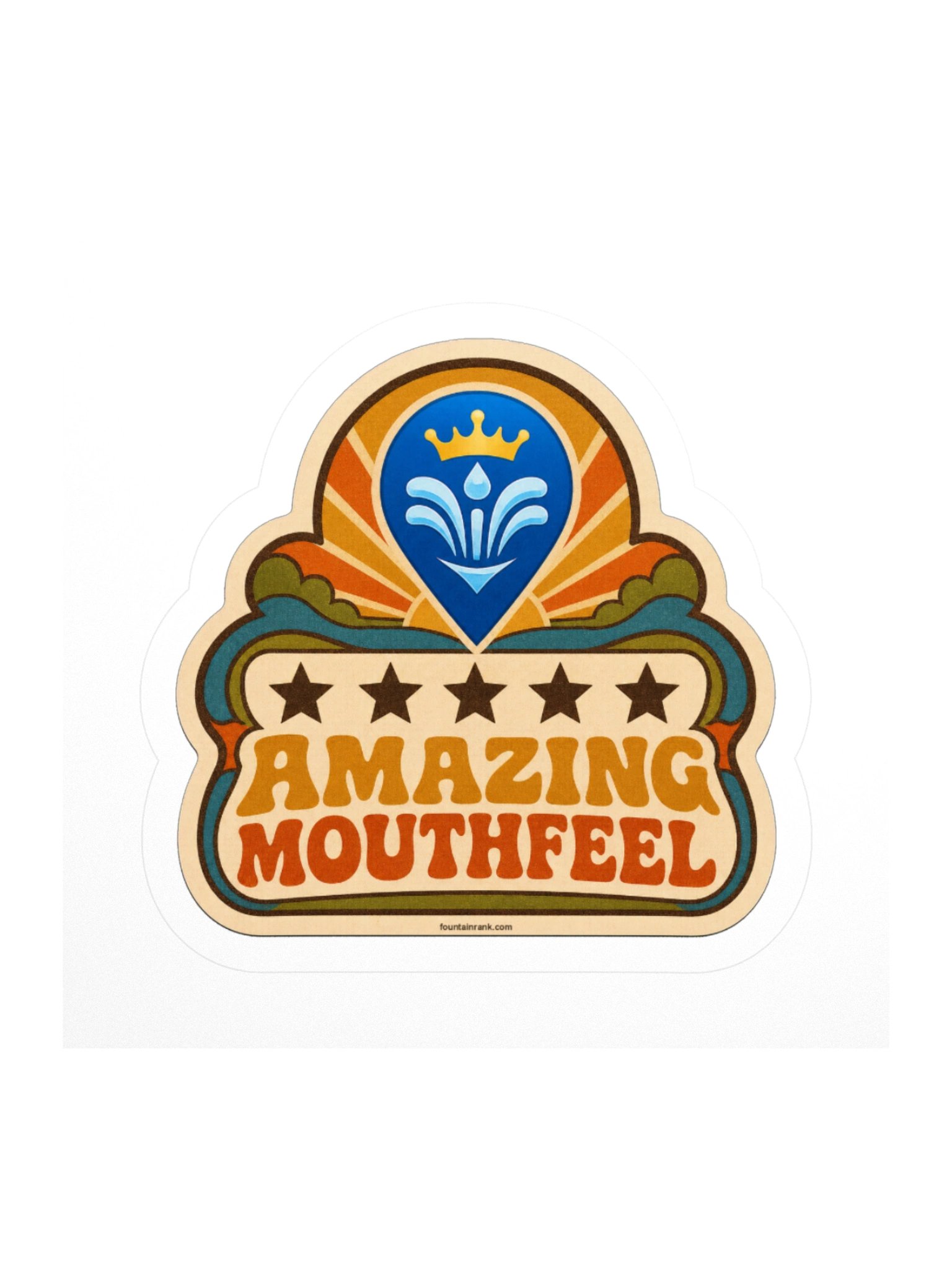 FountainRank - Amazing Mouthfeel Sticker product image (3)