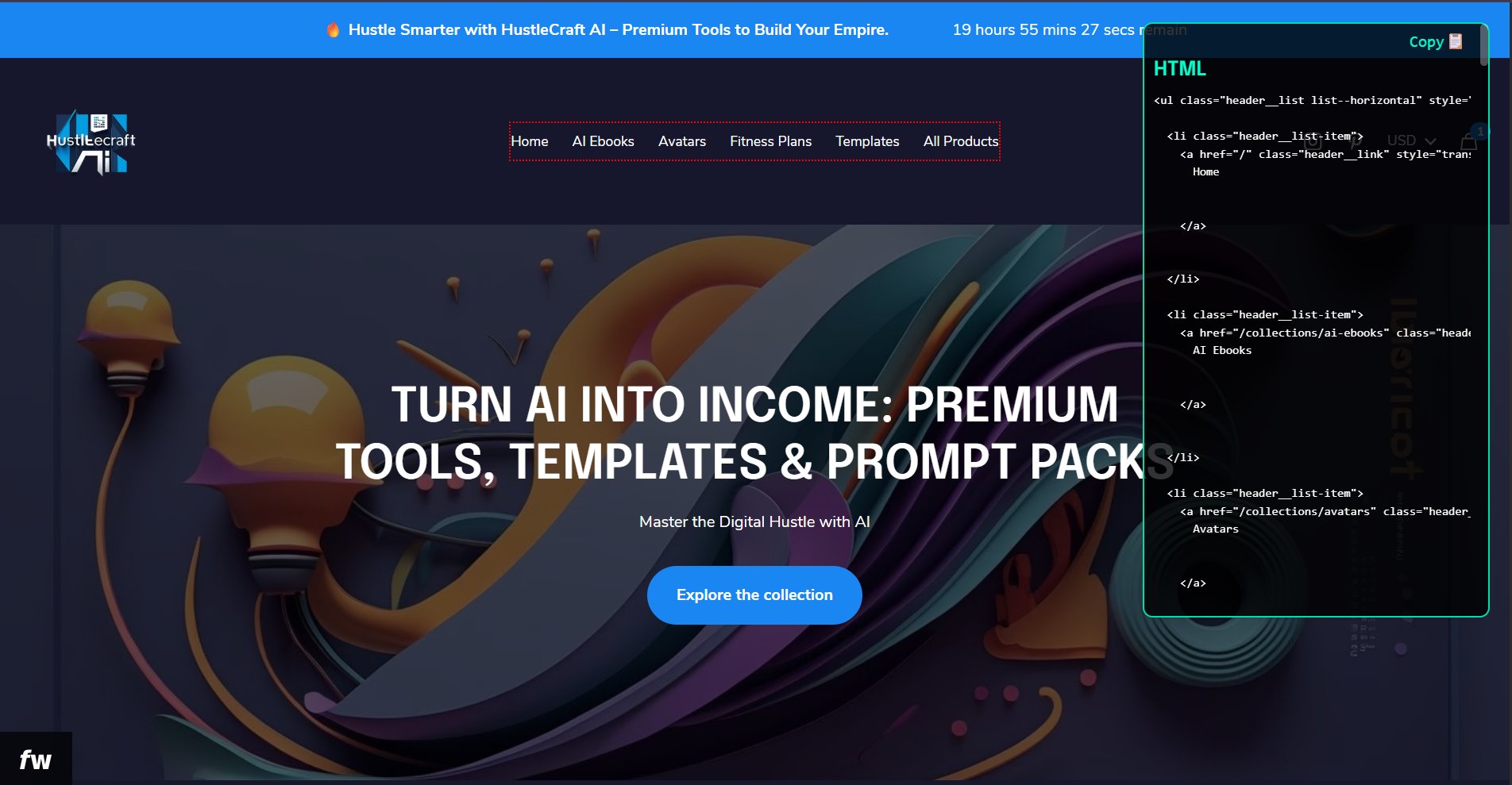 Full Code Extractor – Chrome Extension - Solo product image (2)