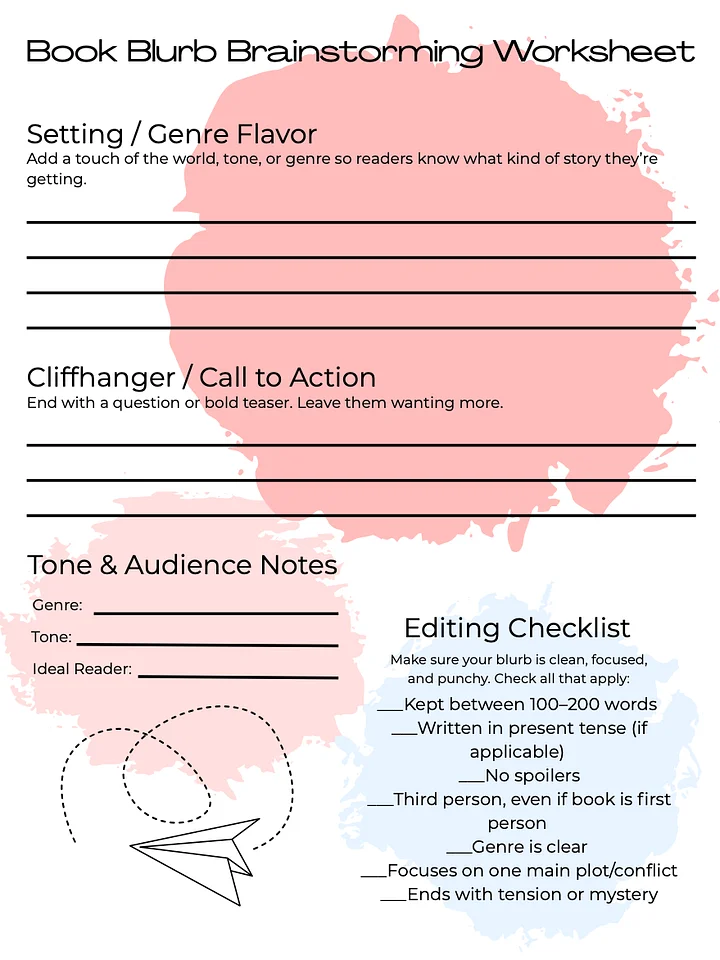 Book Blurbs: Your 150-Word Sales Pitch product image (2)
