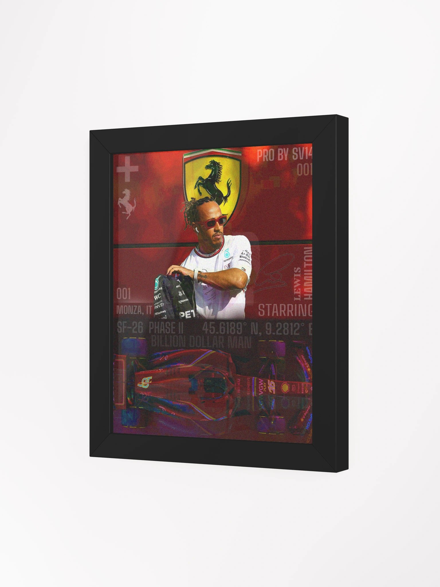 24' SIGNED HAMILTON FRAME product image (3)