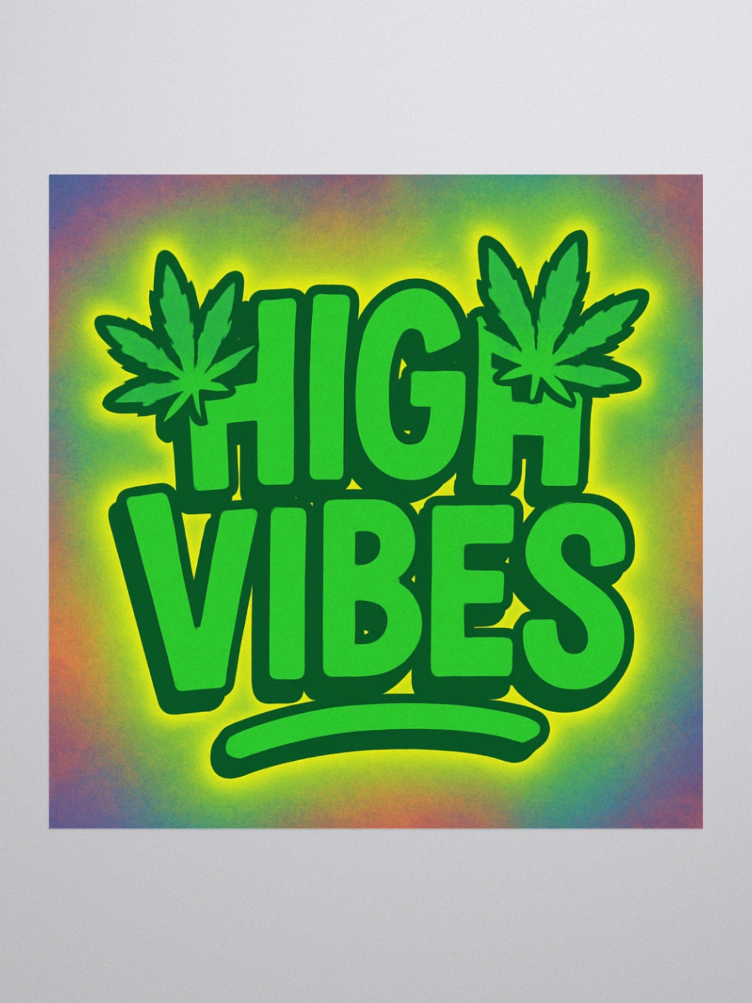 HIGH VIBES STICKER product image (2)