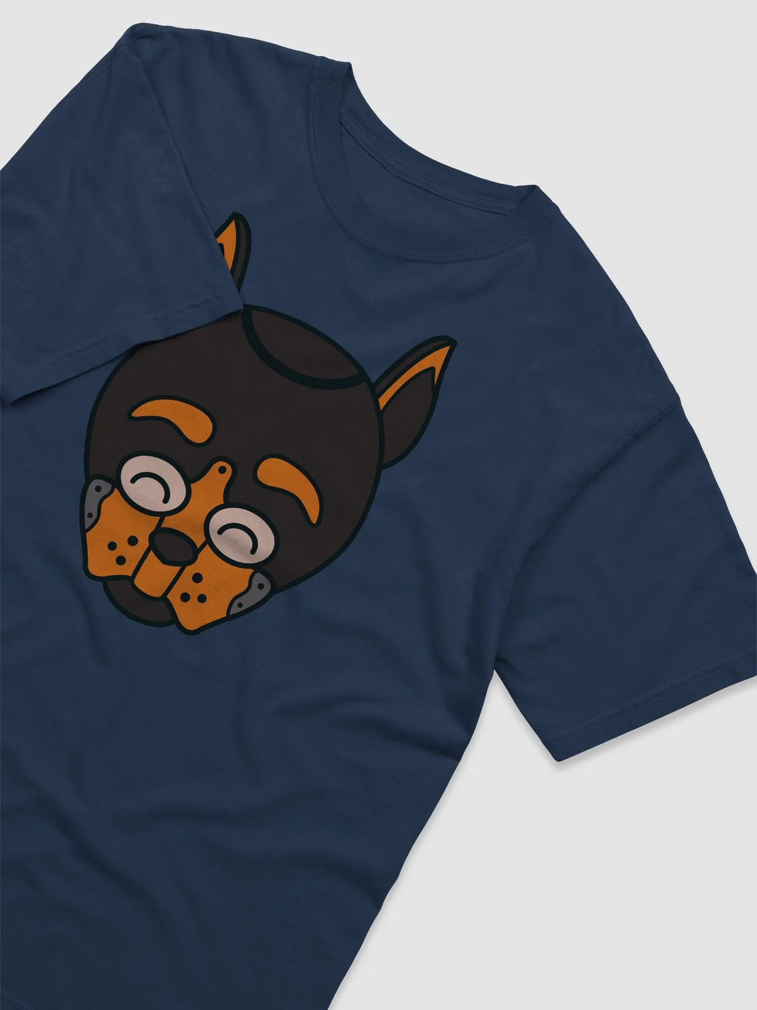 The 'pup hood color splash' T-Shirt - Orange product image (59)