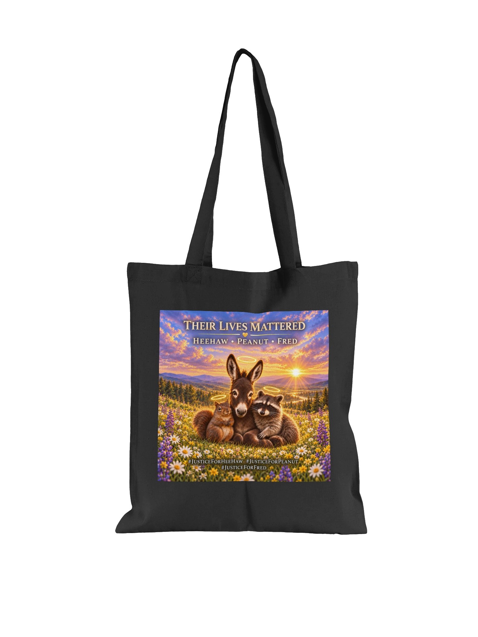 Their Lives Mattered - HeeHaw, Peanut & Fred - Tote Bag product image (1)