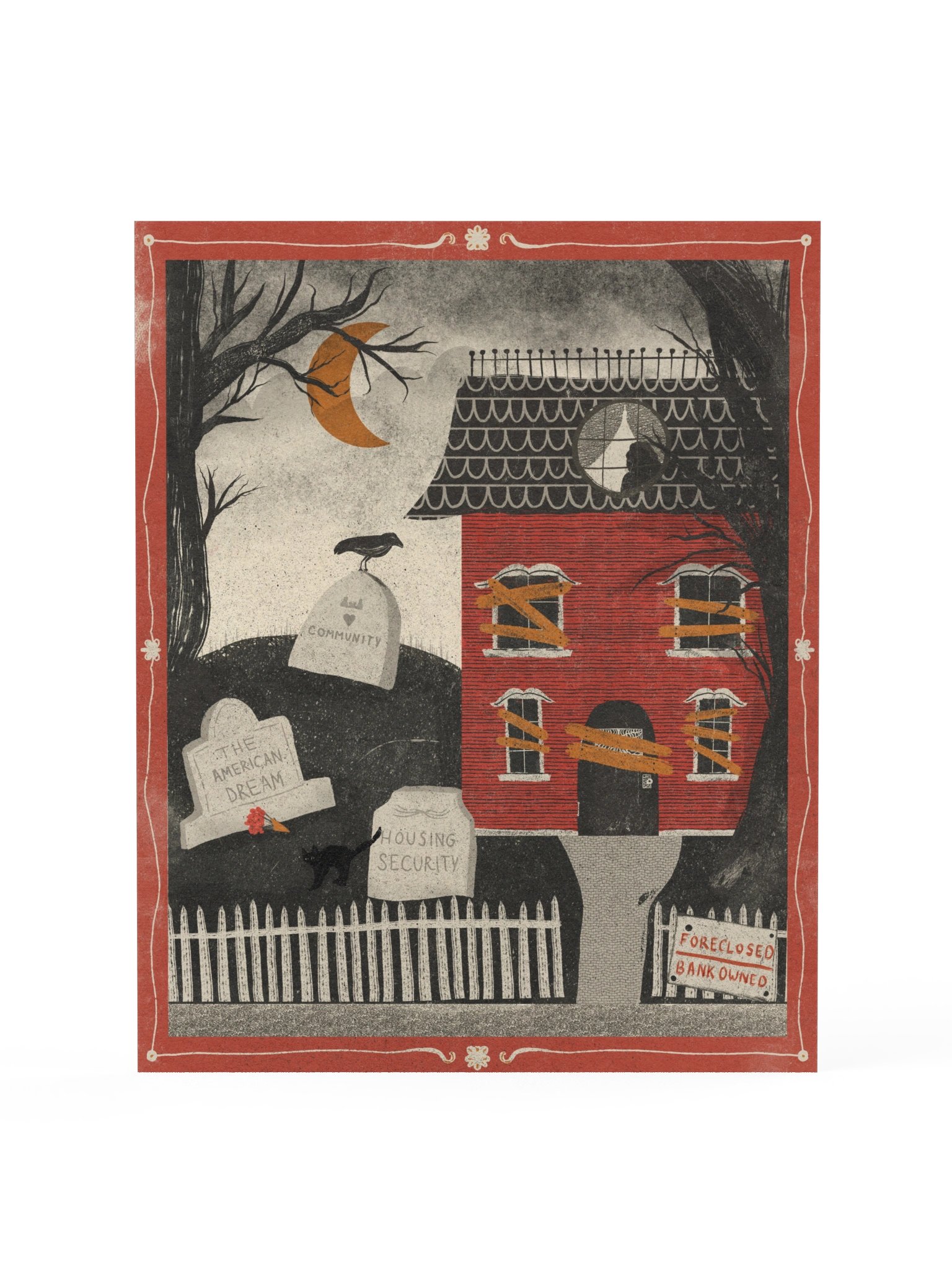 Flytrap Fridays - Haunt Me - 8" x 10" Poster product image (1)