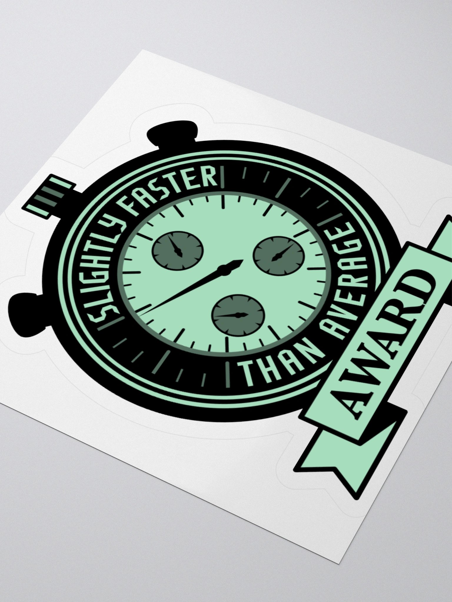 Slightly Faster Award Sticker product image (5)