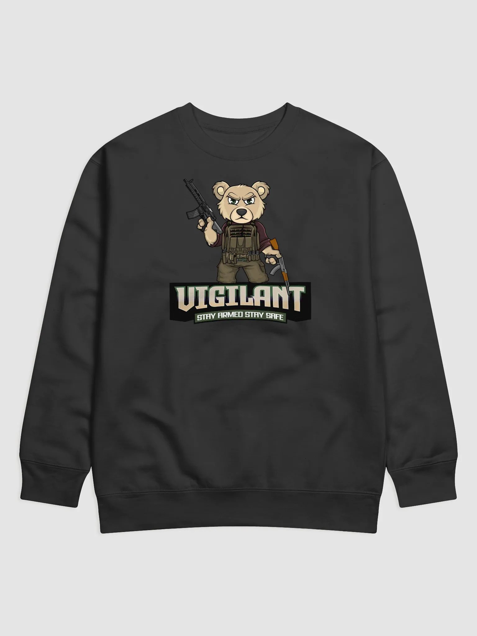 Vigilant Bear Sweatshirt product image (1)