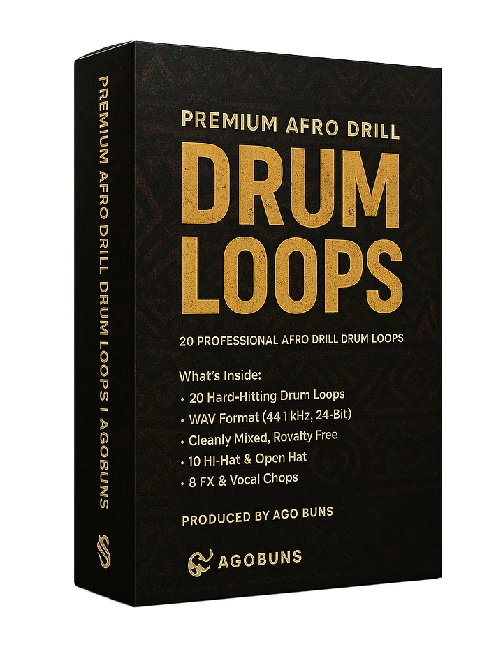 Premium Afro Drill Drum Loops product image (1)