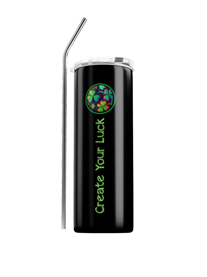 Create Your Luck Lime Clover Tumbler product image (1)