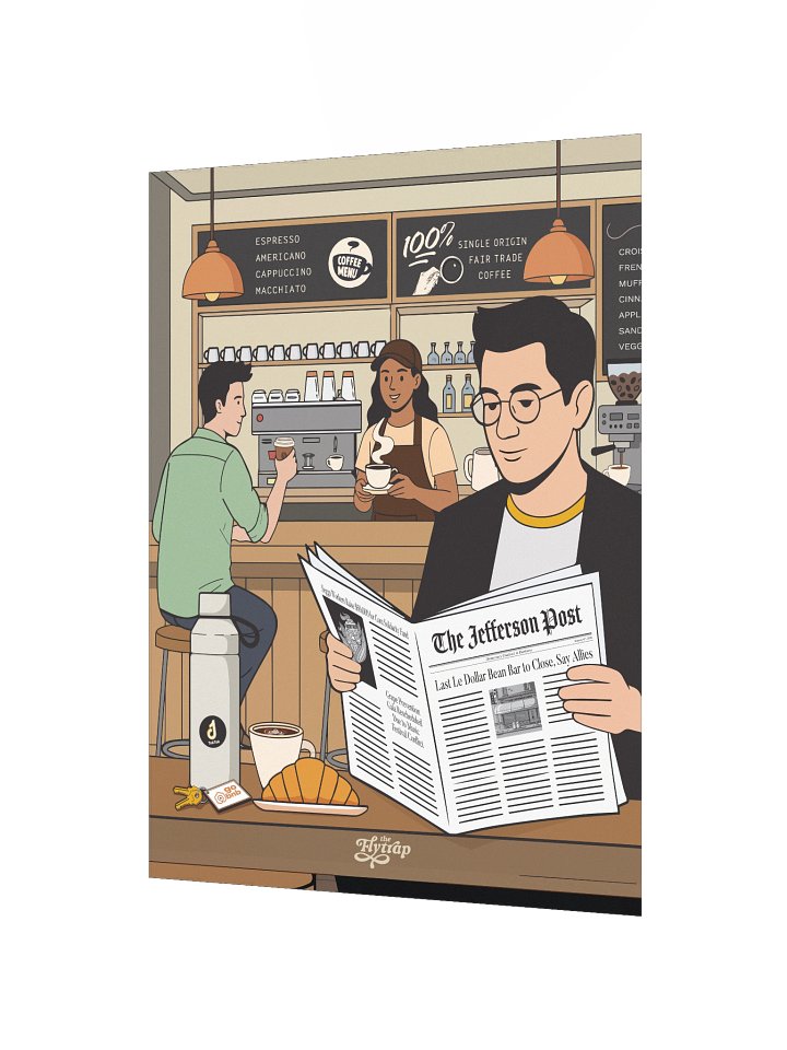 The Jefferson Post 12x16 Poster product image (2)
