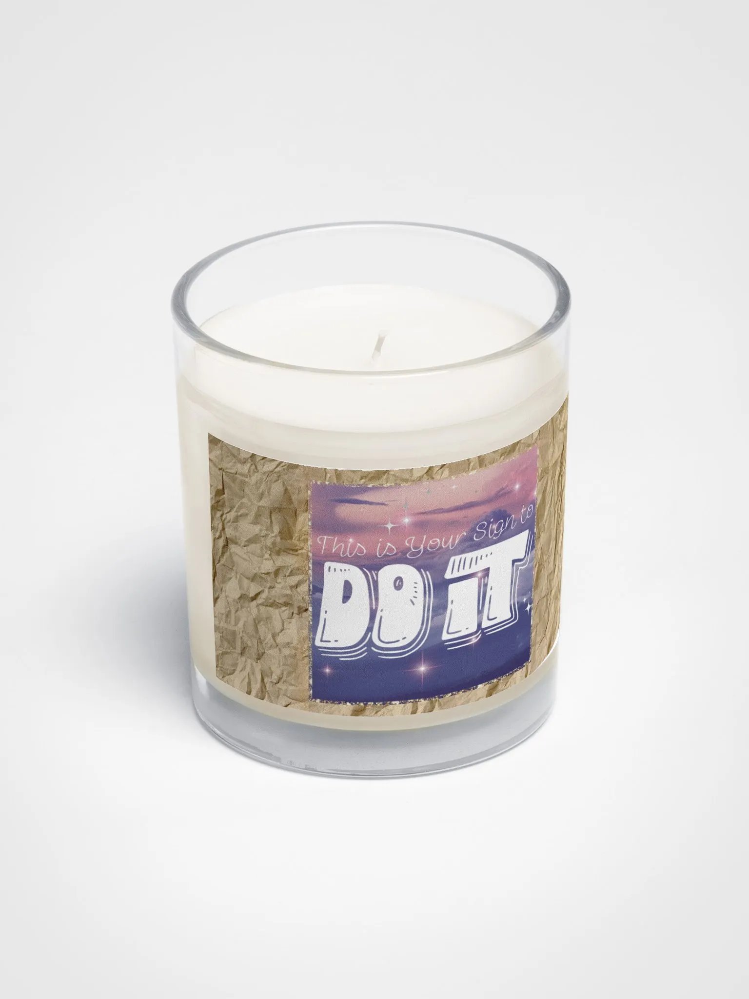 ✨ "This is Your Sign to Do It!" Candle – Positive Vibes with NCD 🌟 product image (2)