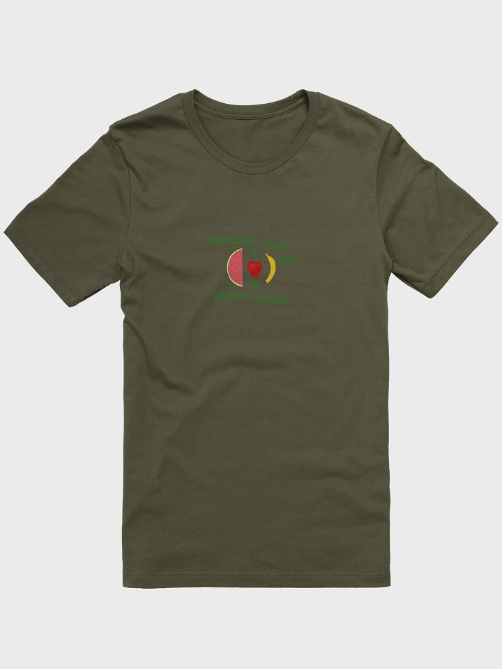 Healthy & Wealthy Vegan Style T-Shirt product image (1)