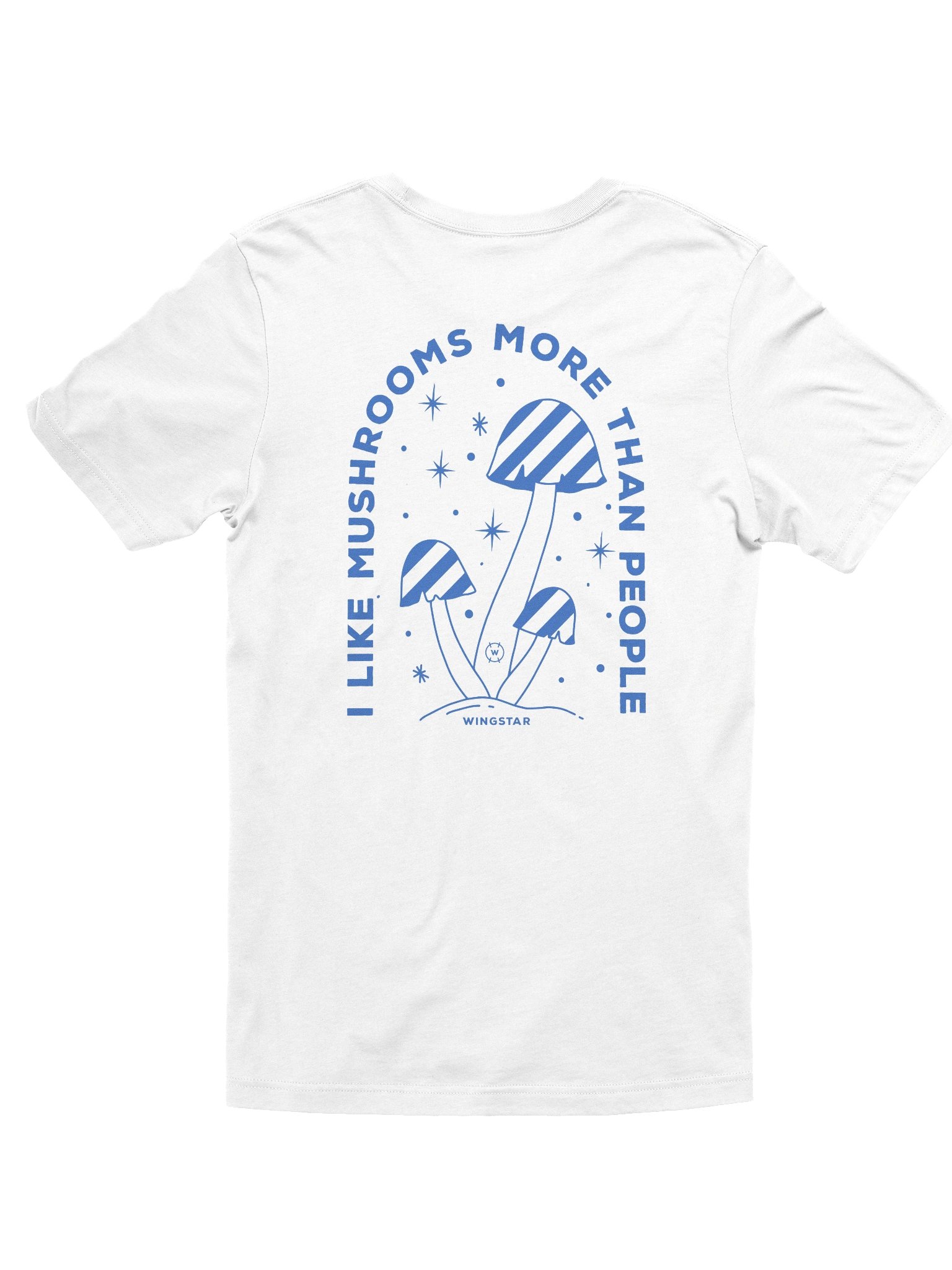 I Like Mushrooms more than People Tee product image (2)