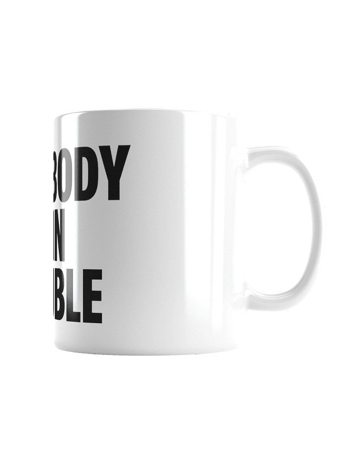 Trouble Alert White Glossy Mug product image (6)
