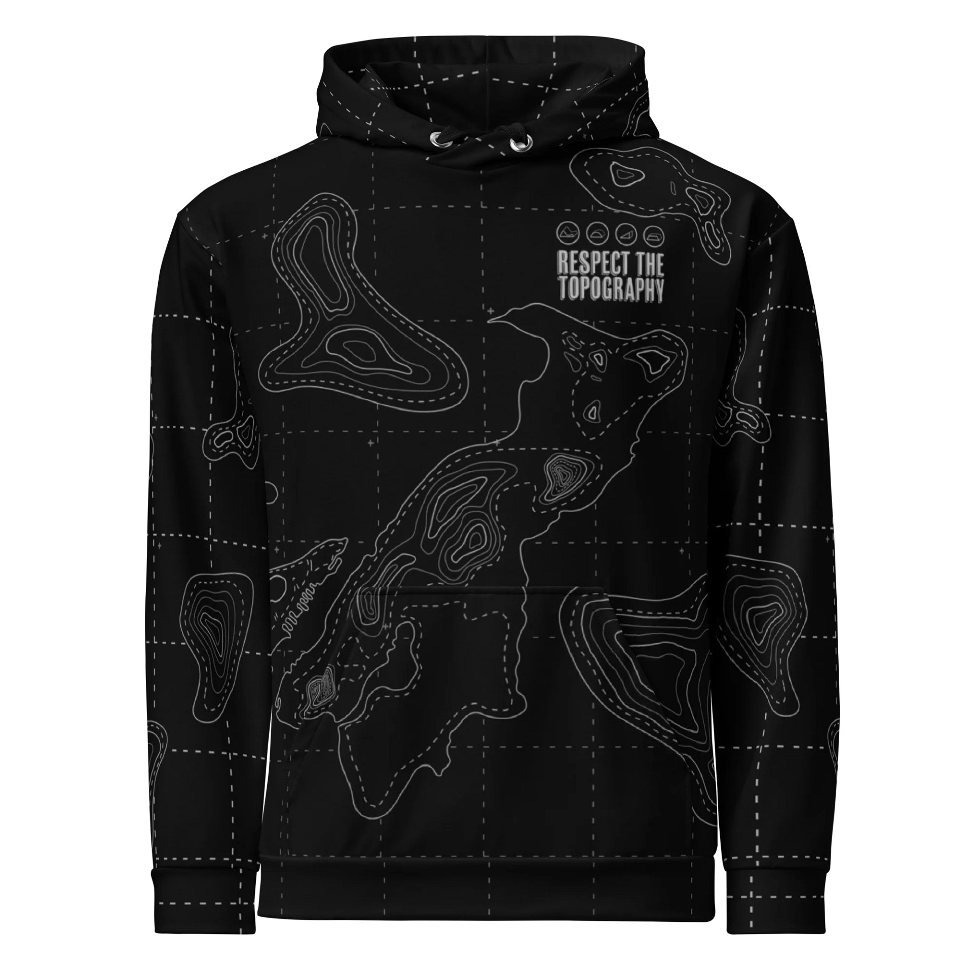Respect the Topography - Hoodie product image (1)