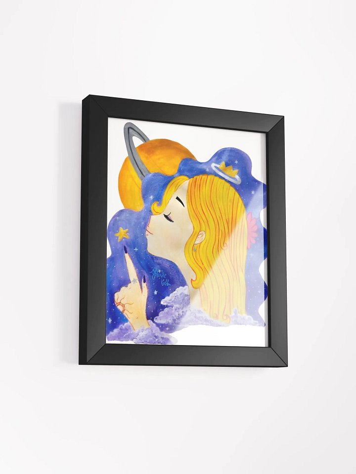 The Star Girl Framed Print product image (2)