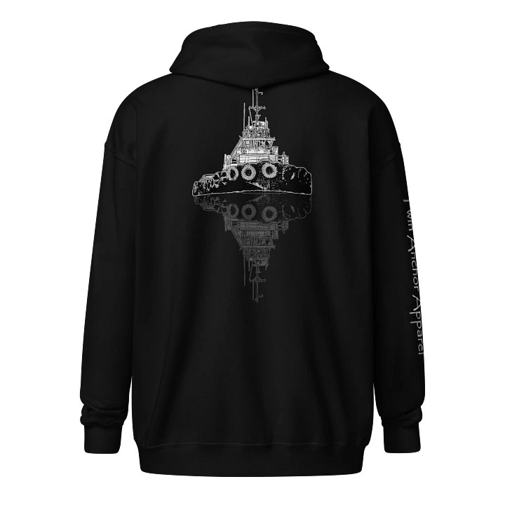 Marshall Foss & Reflection – Maritime Heritage | Twin Anchor Apparel Fog Harbor Line product image (1)