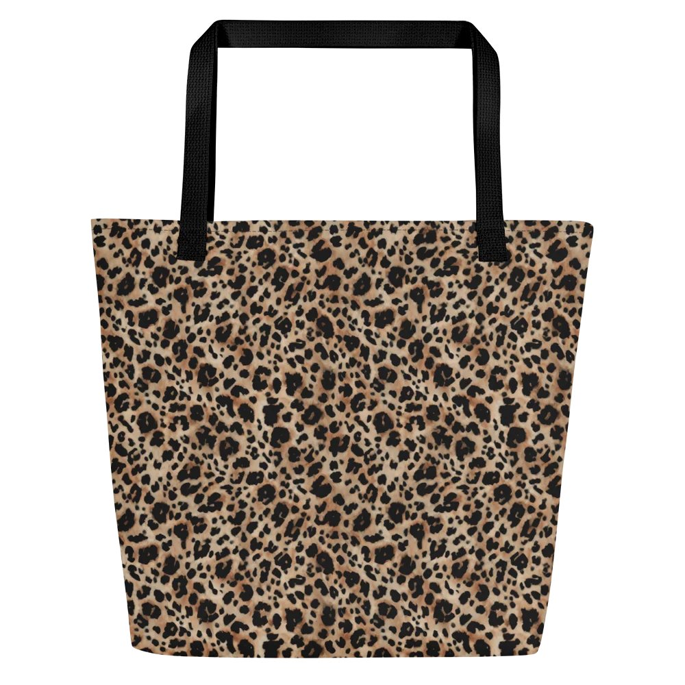 Brown Leopard Pattern Tote Bag product image (1)