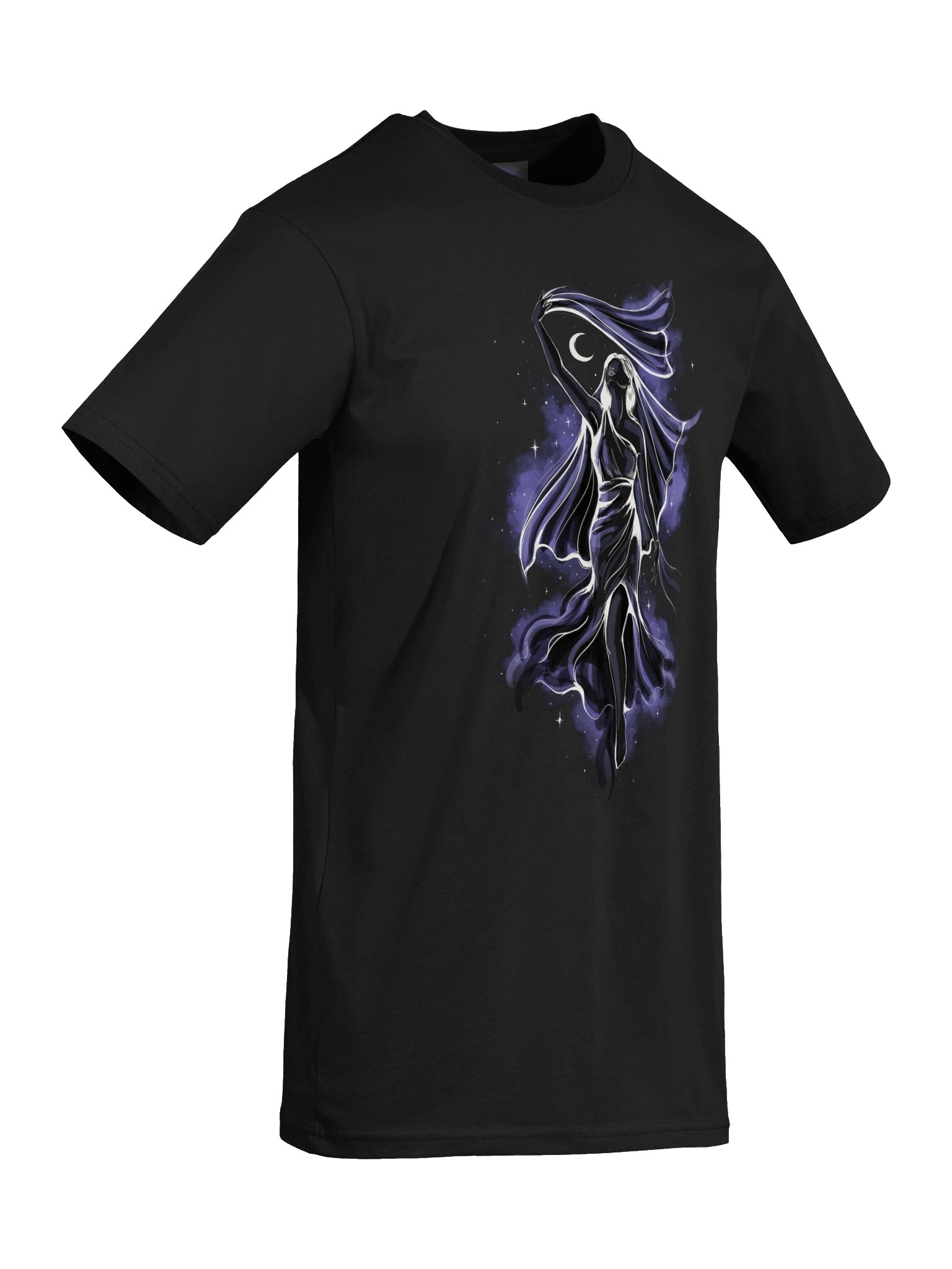 The Celestial Veil // Nebula Dancer Heavyweight Tee product image (8)