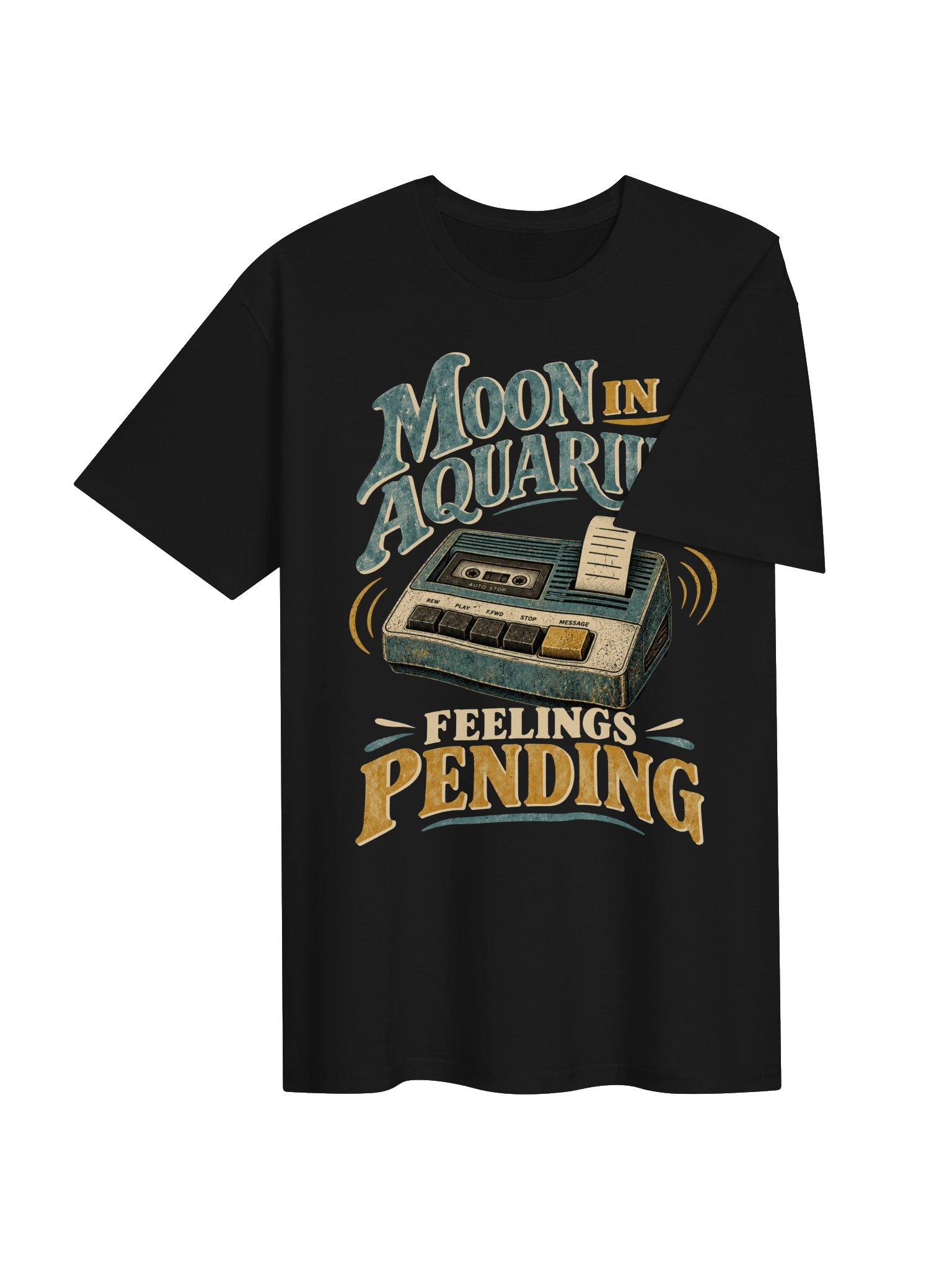 Moon in Aquarius Feelings Pending Tee product image (4)