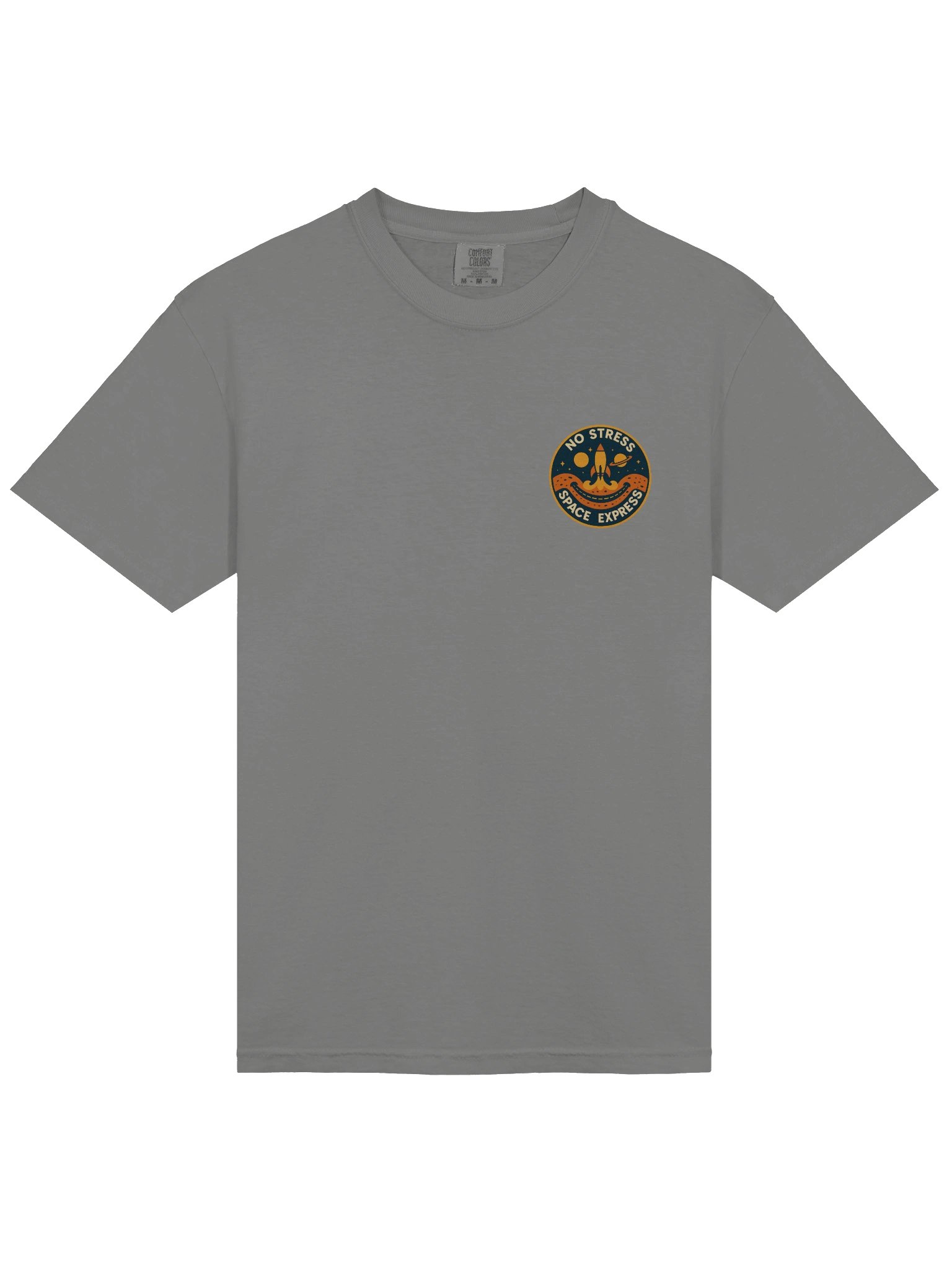 No Stress Space Express - Chest Logo T-shirt product image (3)