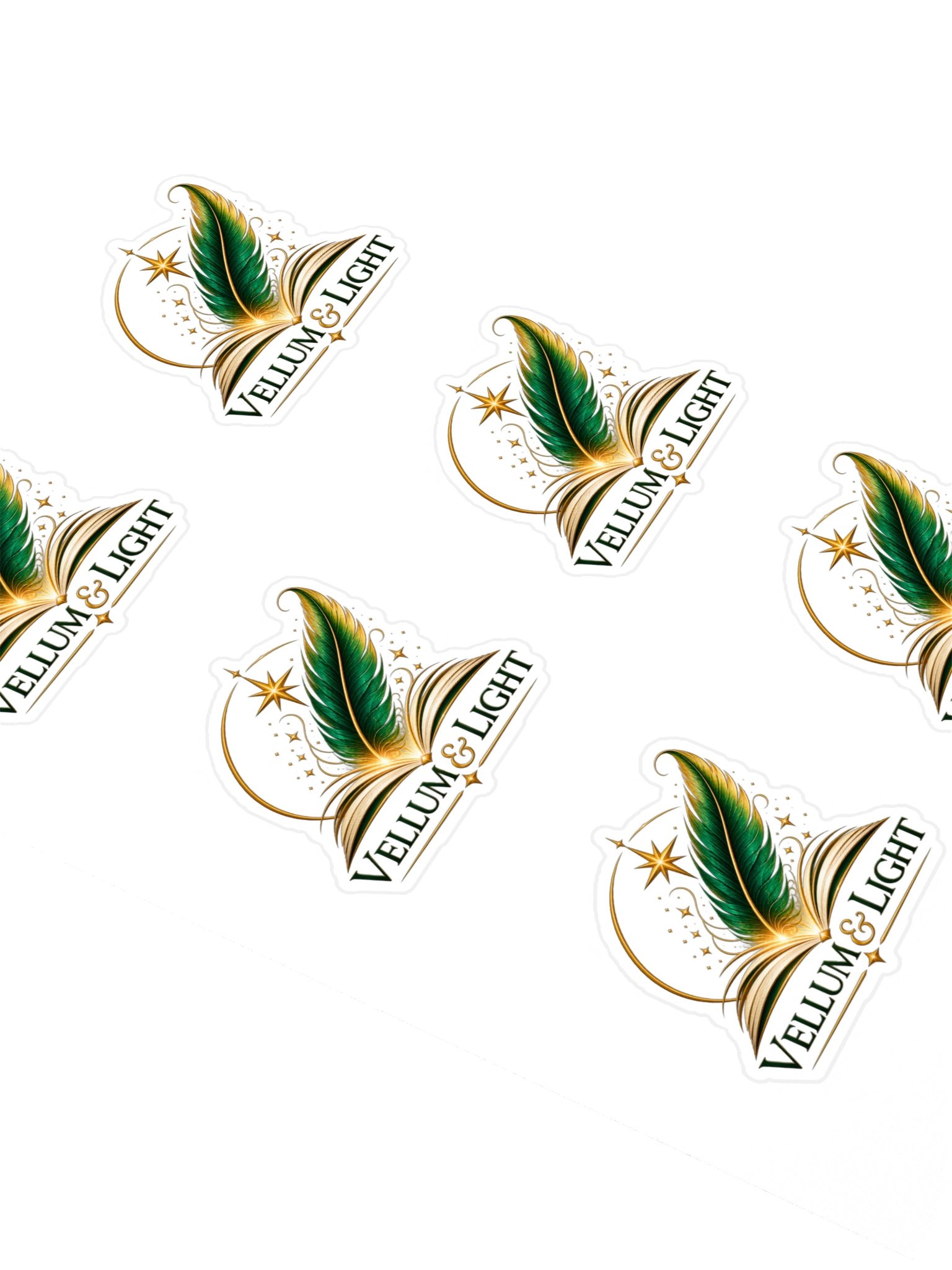 Vellum & Light Logo Sticker Sheet product image (2)