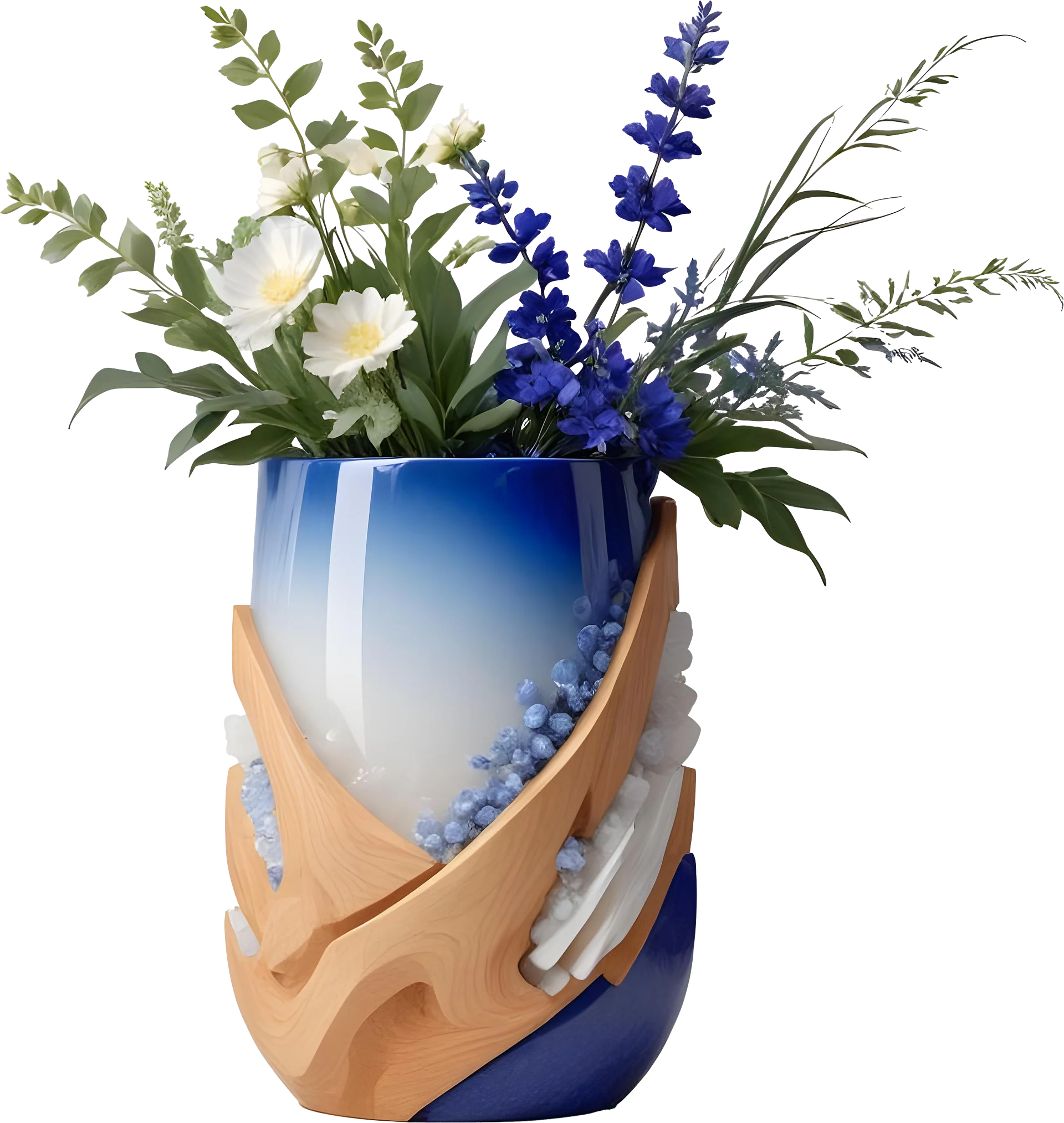 Ocean's Grace – Vase scene creator spa png product image (1)