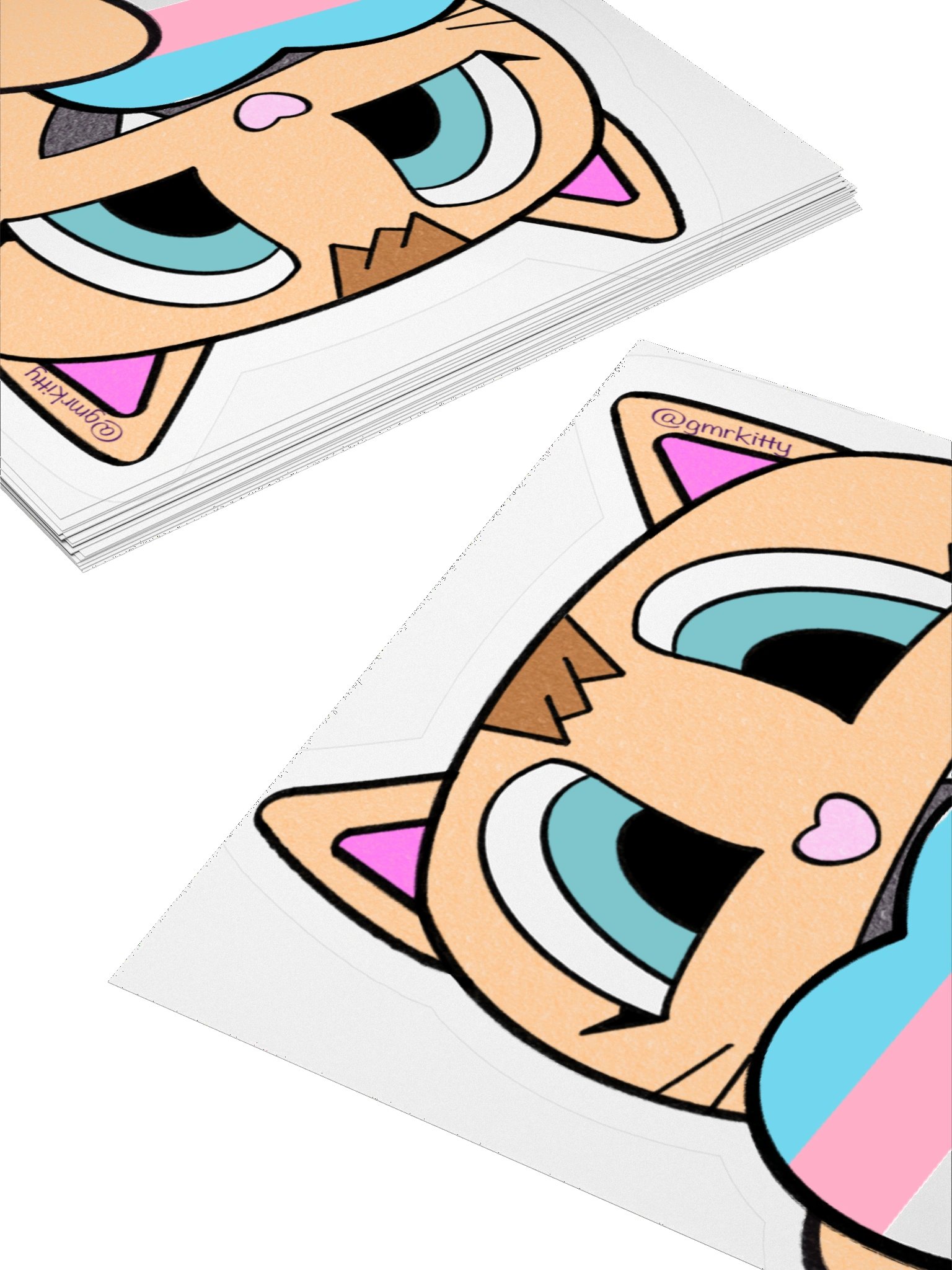 Trans Pride Kitty Sticker product image (12)