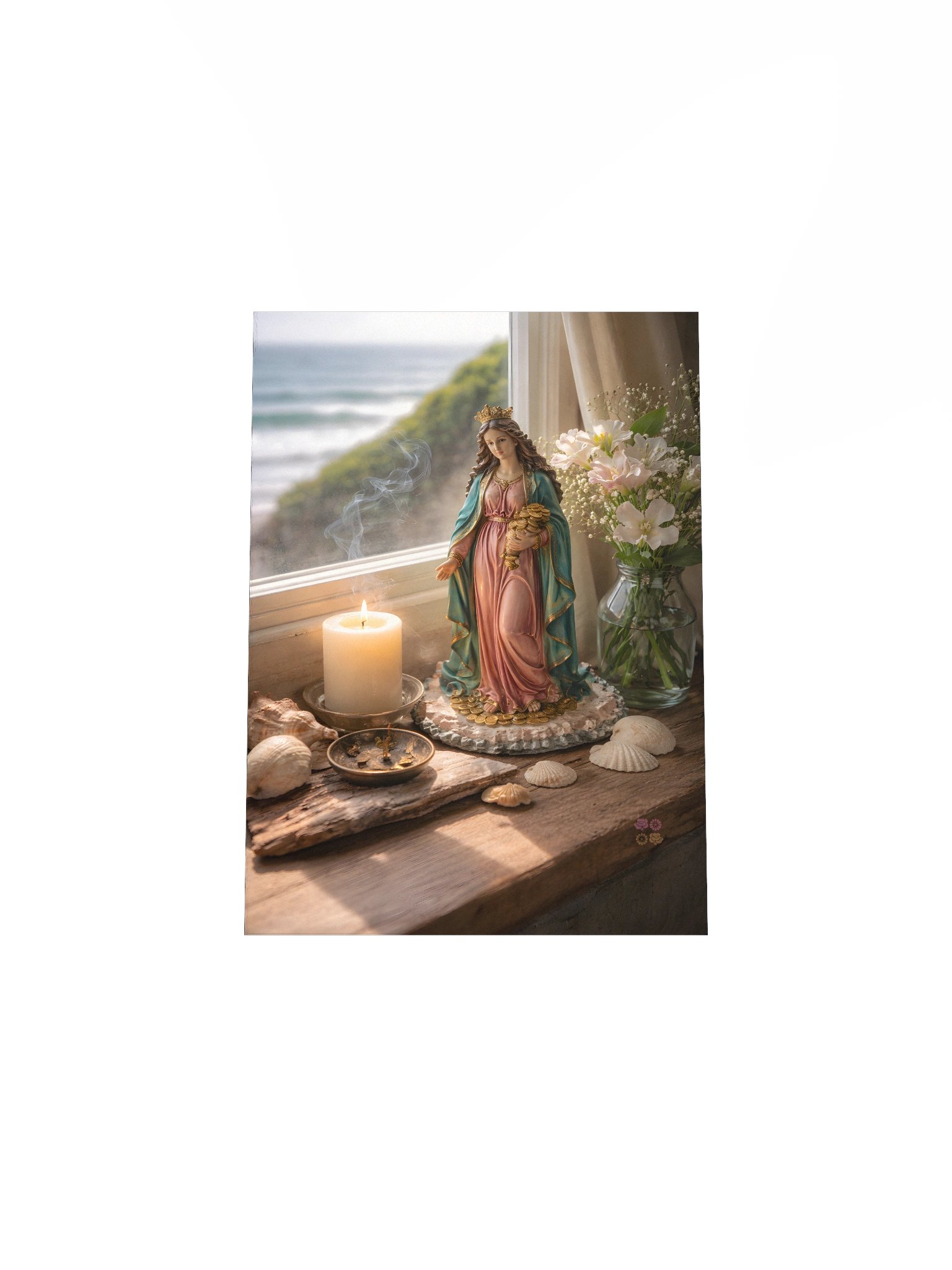 Goddess Fortuna Window View Mini-Poster product image (4)