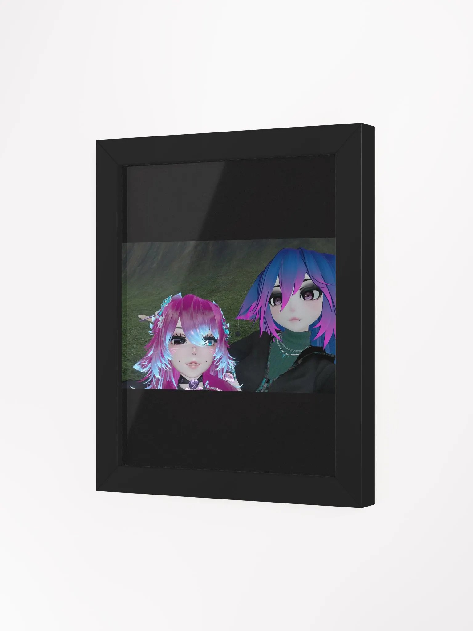 Vibrant Ayous Wood Framed Poster product image (108)