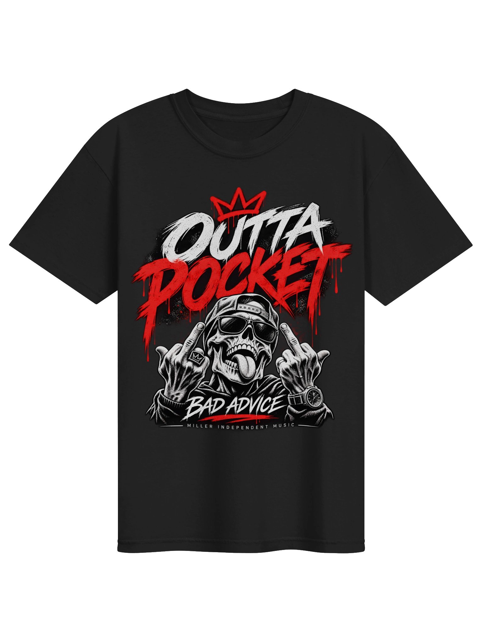 BAD ADVICE | OUTTA POCKET Tee product image (1)