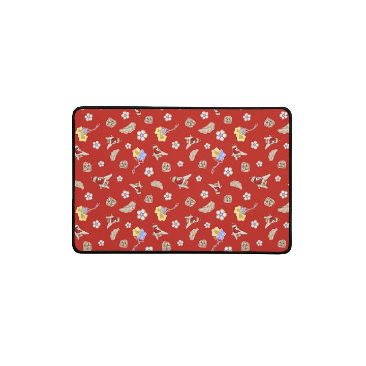 Tribbie Pattern Desk Mat product image (1)