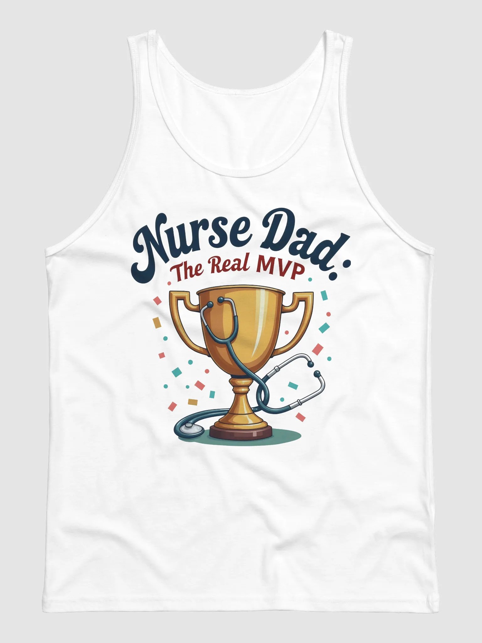 Nurse Dad Trophy Tank product image (4)