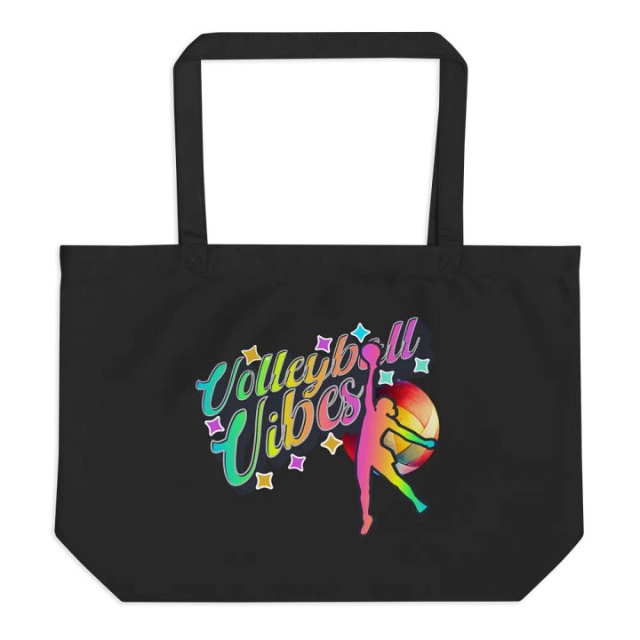 Volleyball Vibes Female Vibrant Tote product image (1)