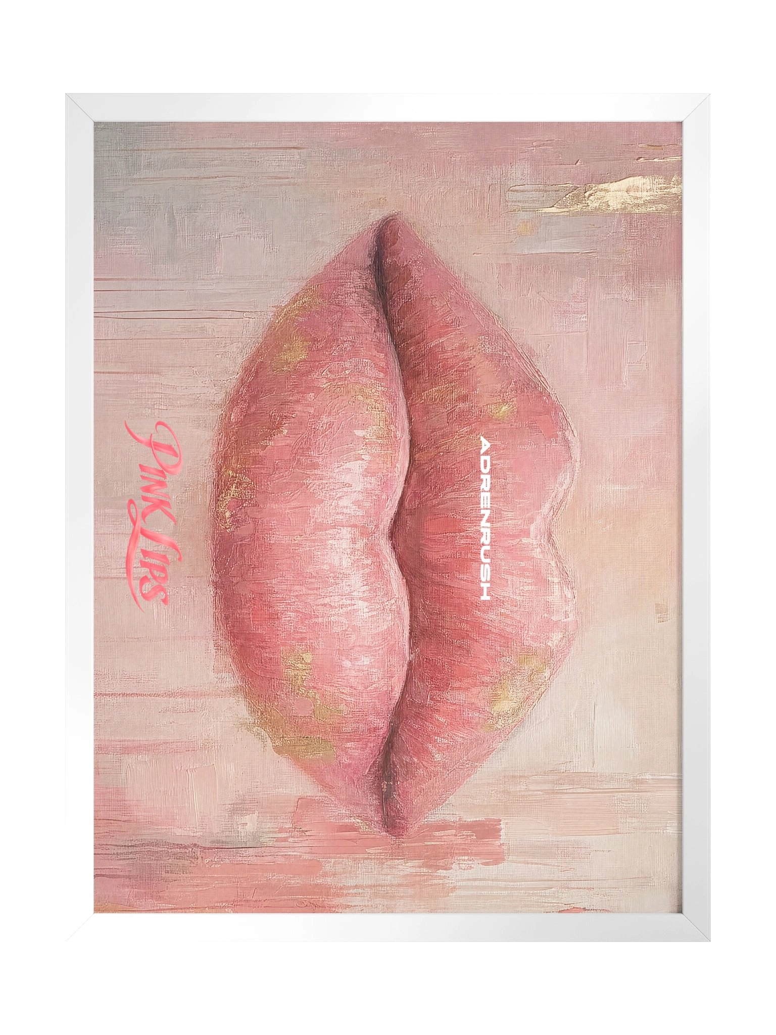 Pink Lips No.1 (2026) – AdrenRush "18X24" Collectible Art product image (4)