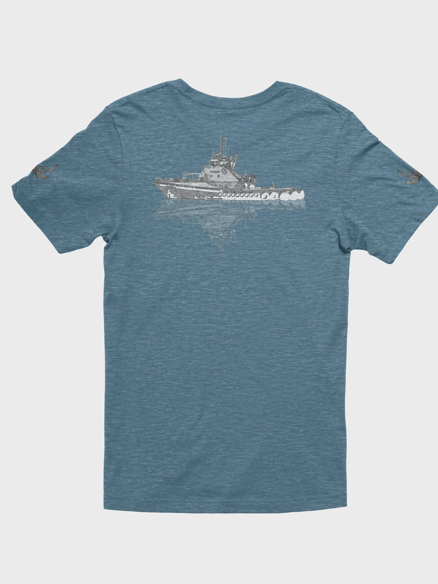 Tug Garth Foss & Reflection – Vigilant Marine Workwear | Twin Anchor Apparel Sternwatch Tee Line product image (3)