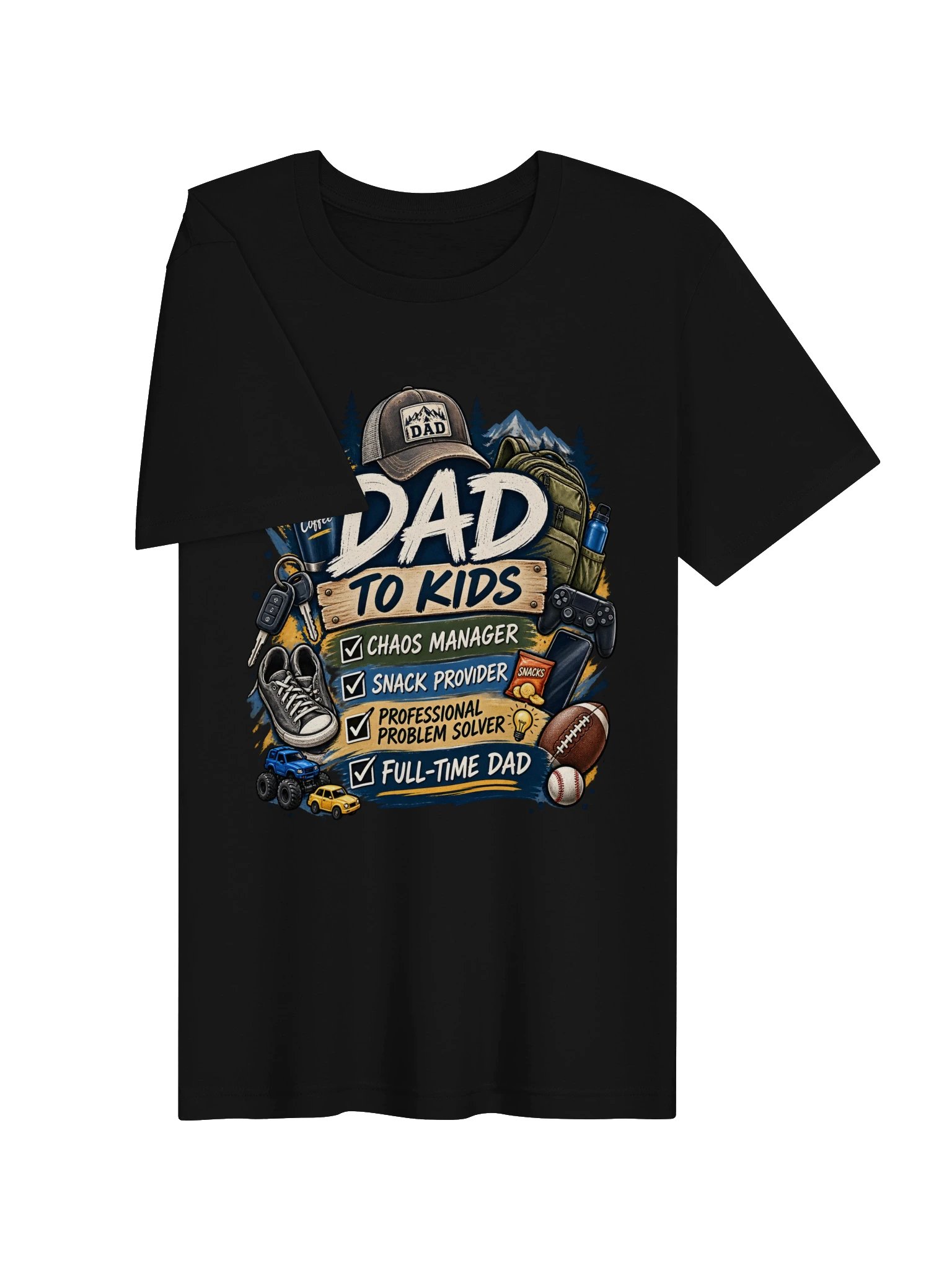 Dad To Kids T-Shirt product image (9)