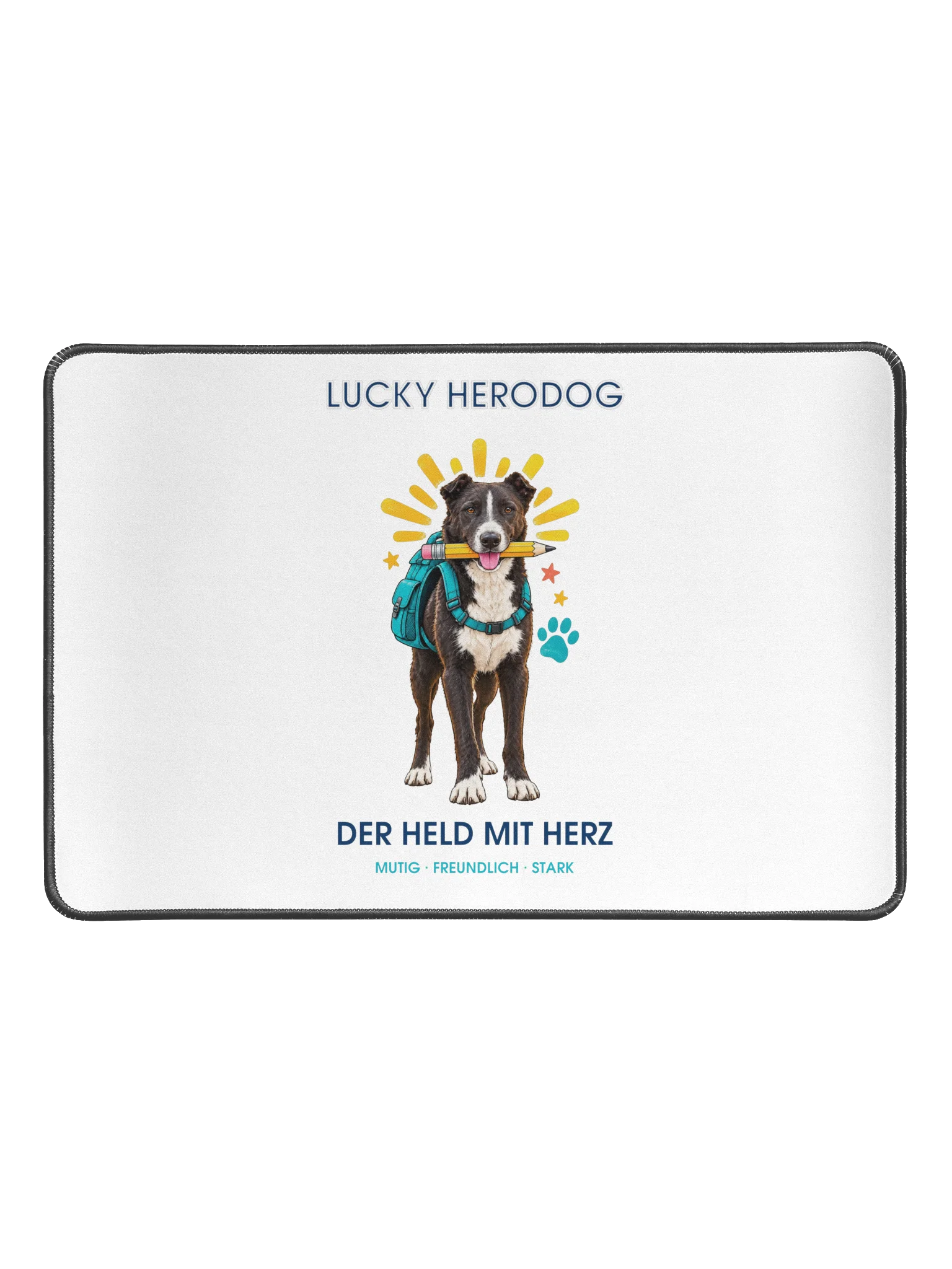 DogKids Schulanfänger Schreibtischmatte – Lucky HeroDog product image (1)