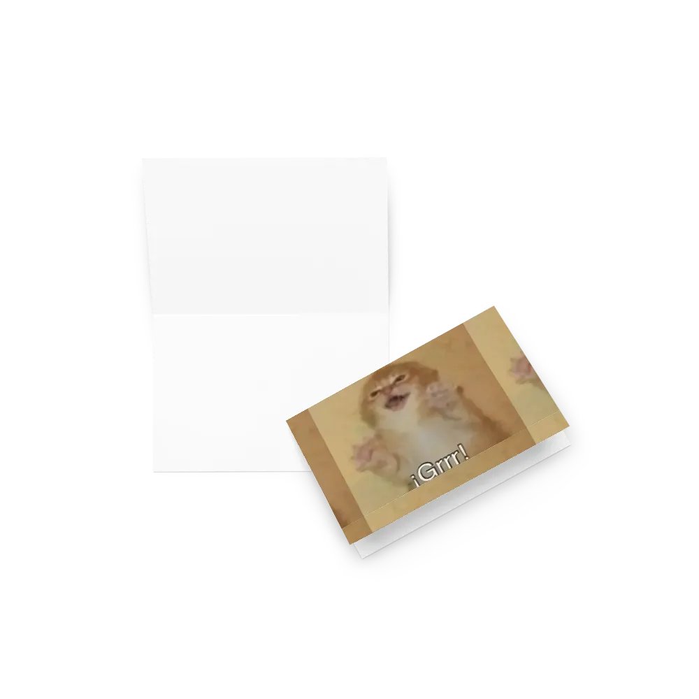 Greeting Card: Meme Cats product image (23)