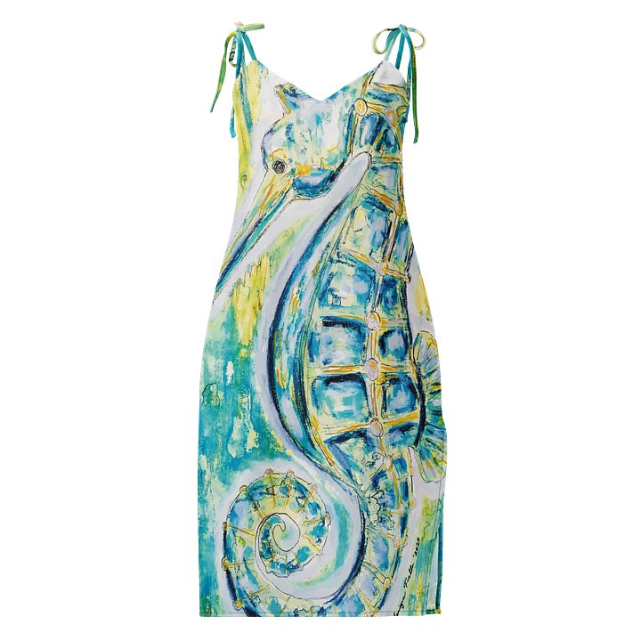 Seahorse Splash Slip Dress product image (1)
