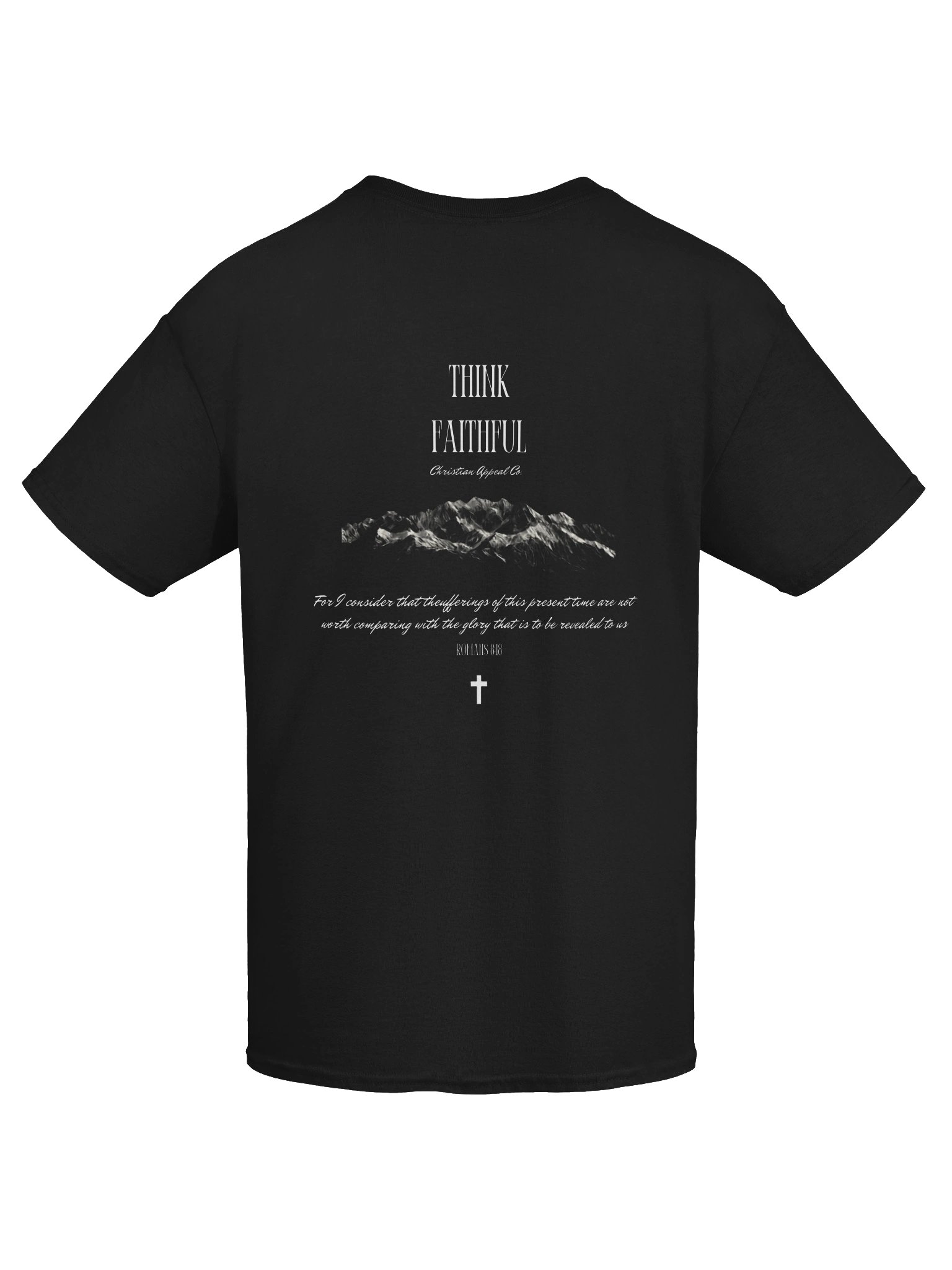 Romans 8:18 Mountain Graphic Tee product image (7)
